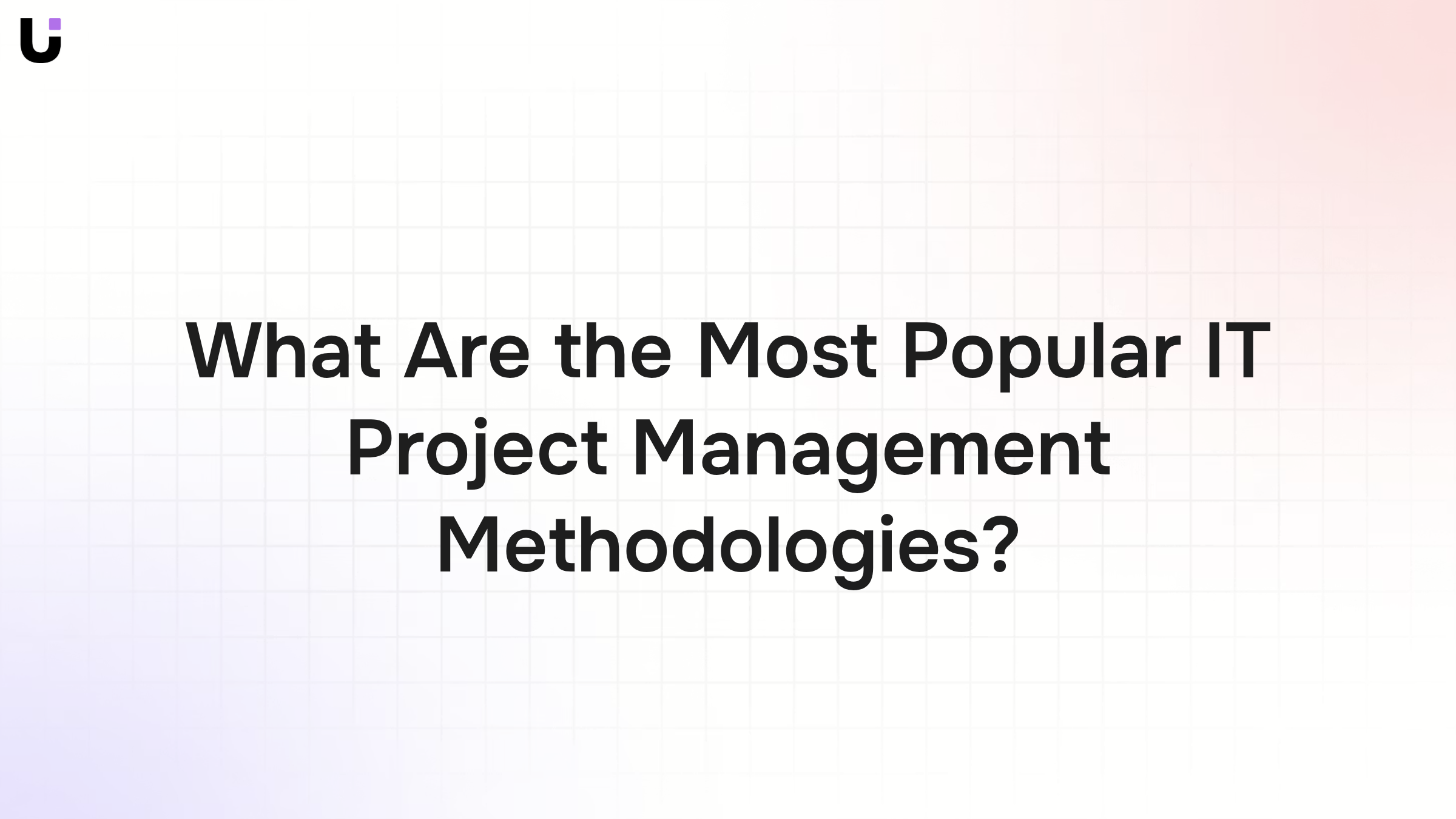 Abstract 3D visualization of interconnected IT project management methodologies with geometric shapes and workflow pathways