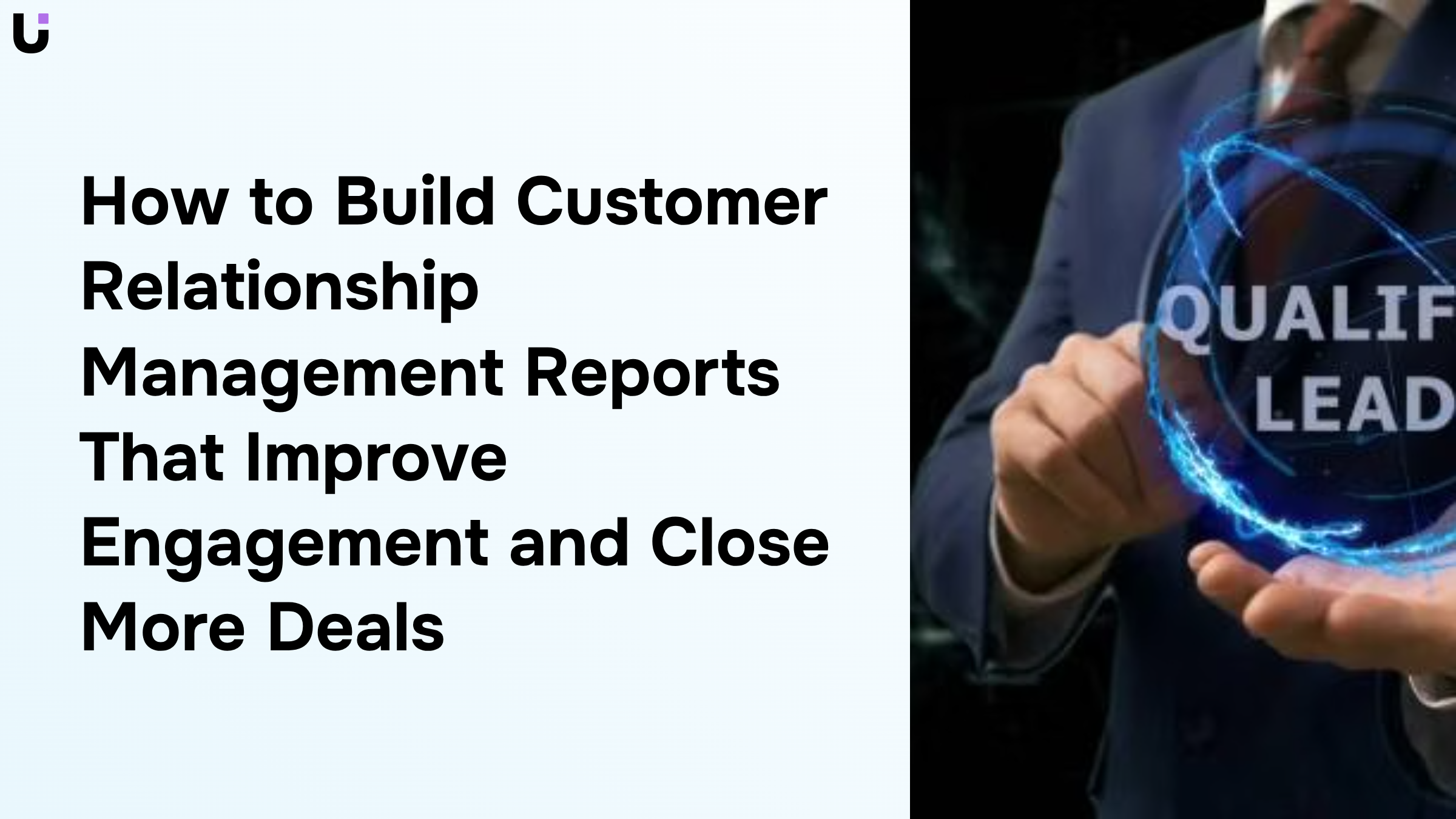 Modern CRM dashboard with data visualizations representing customer relationship management reporting and sales pipeline analytics