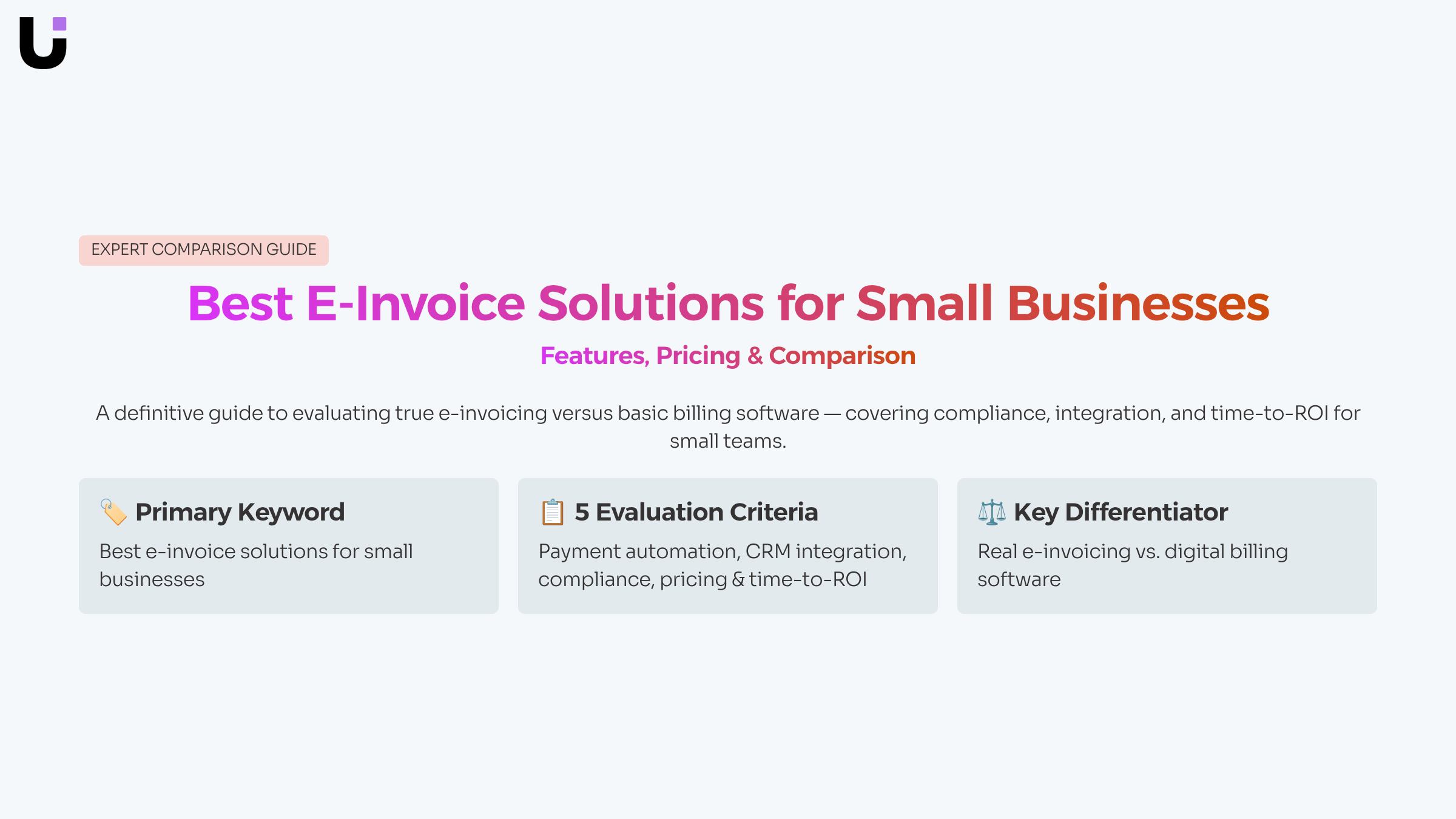Modern digital invoice dashboard on professional desk representing e-invoice solutions for small businesses