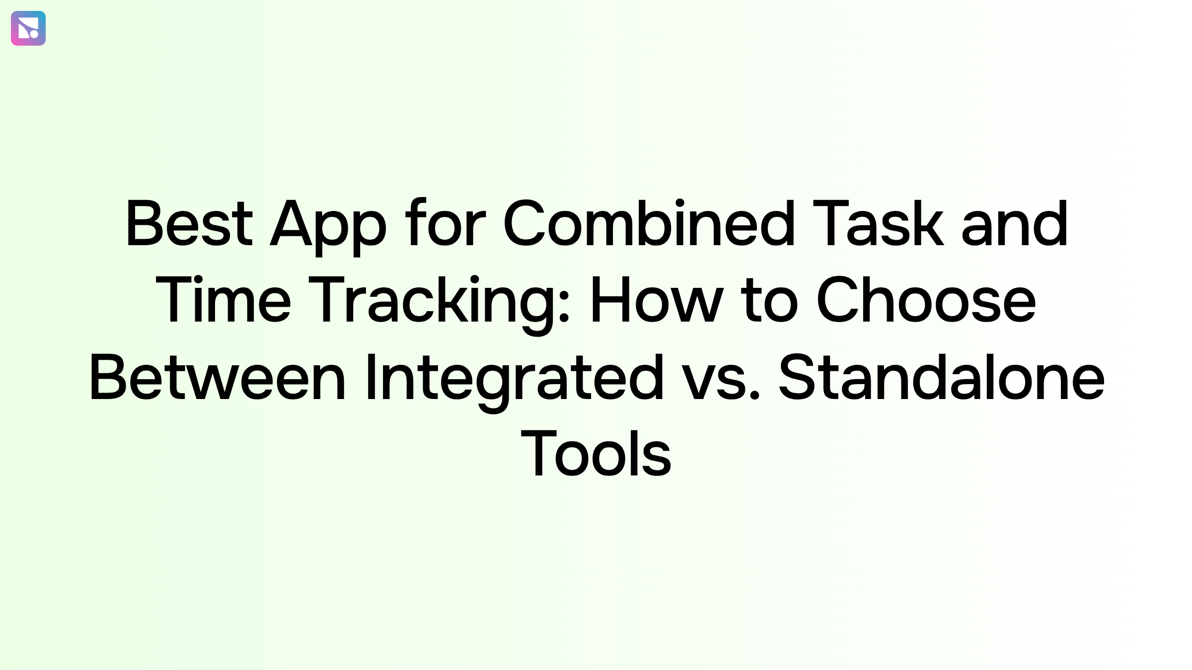 Modern minimalist workspace showing split-screen task and time tracking interface on laptop with organized dashboard