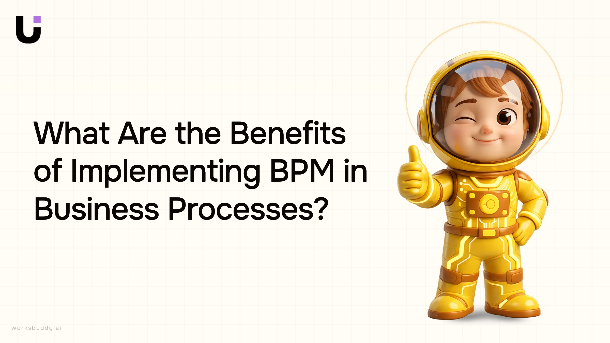 Modern 3D visualization of interconnected business process workflows with flowing arrows and nodes representing BPM optimization