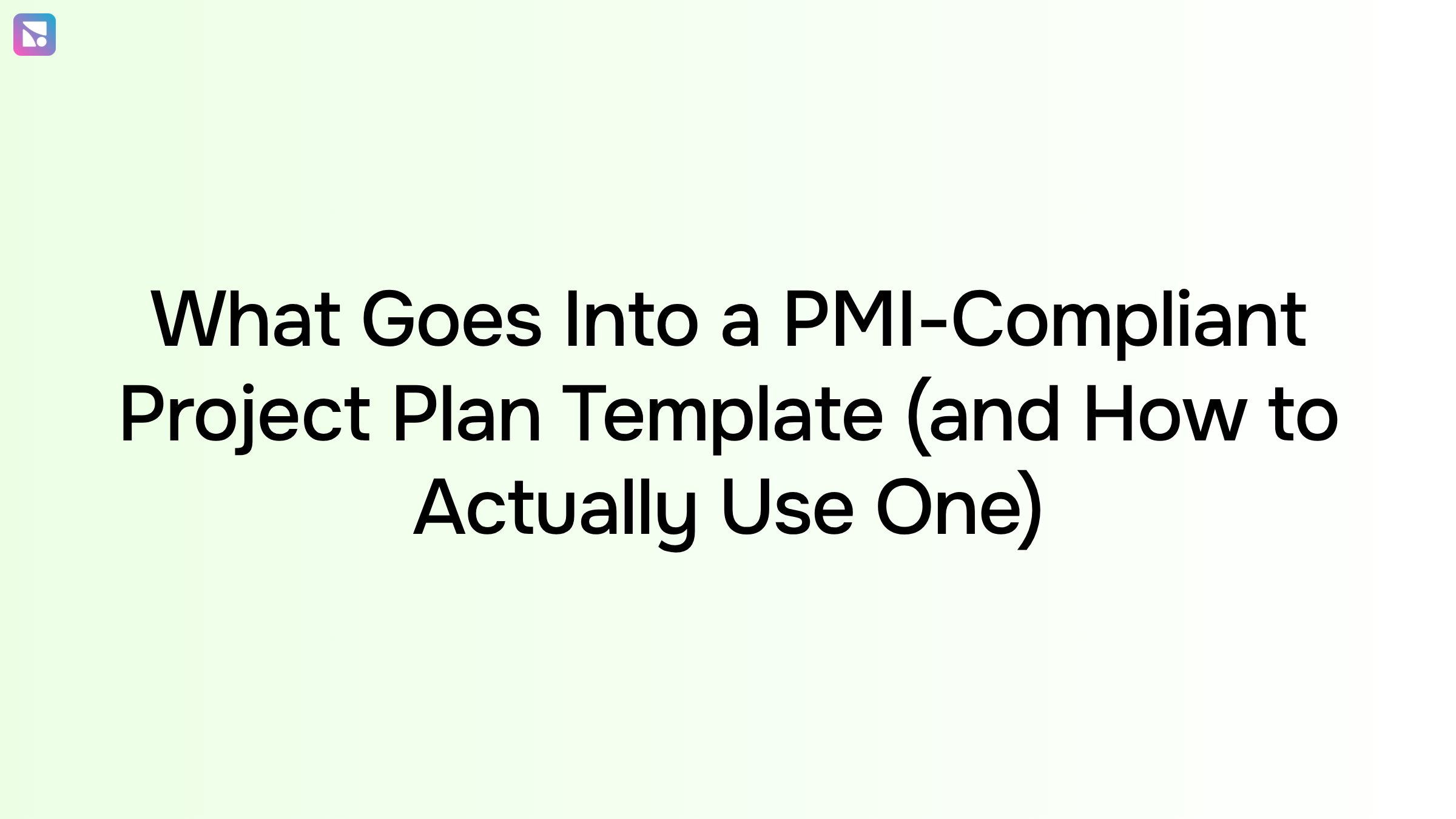 Professional 3D render of PMI-compliant project plan with Gantt chart, tablet, and organized workspace elements