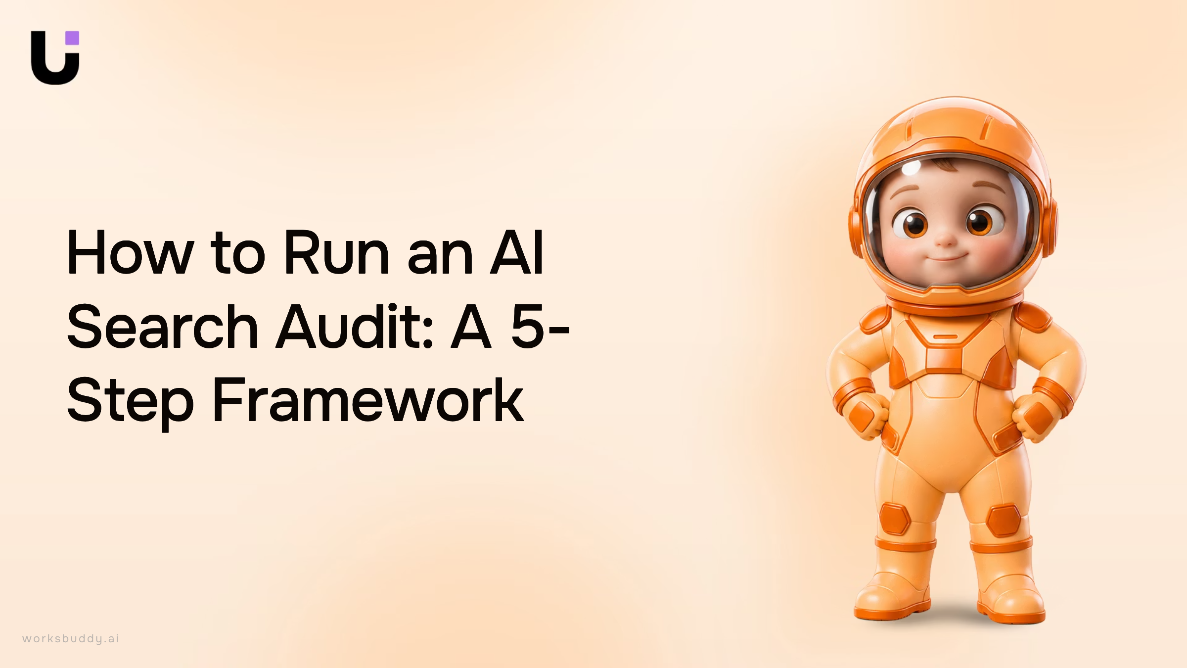 Digital audit dashboard with analytics on monitor, representing AI search audit framework and methodology