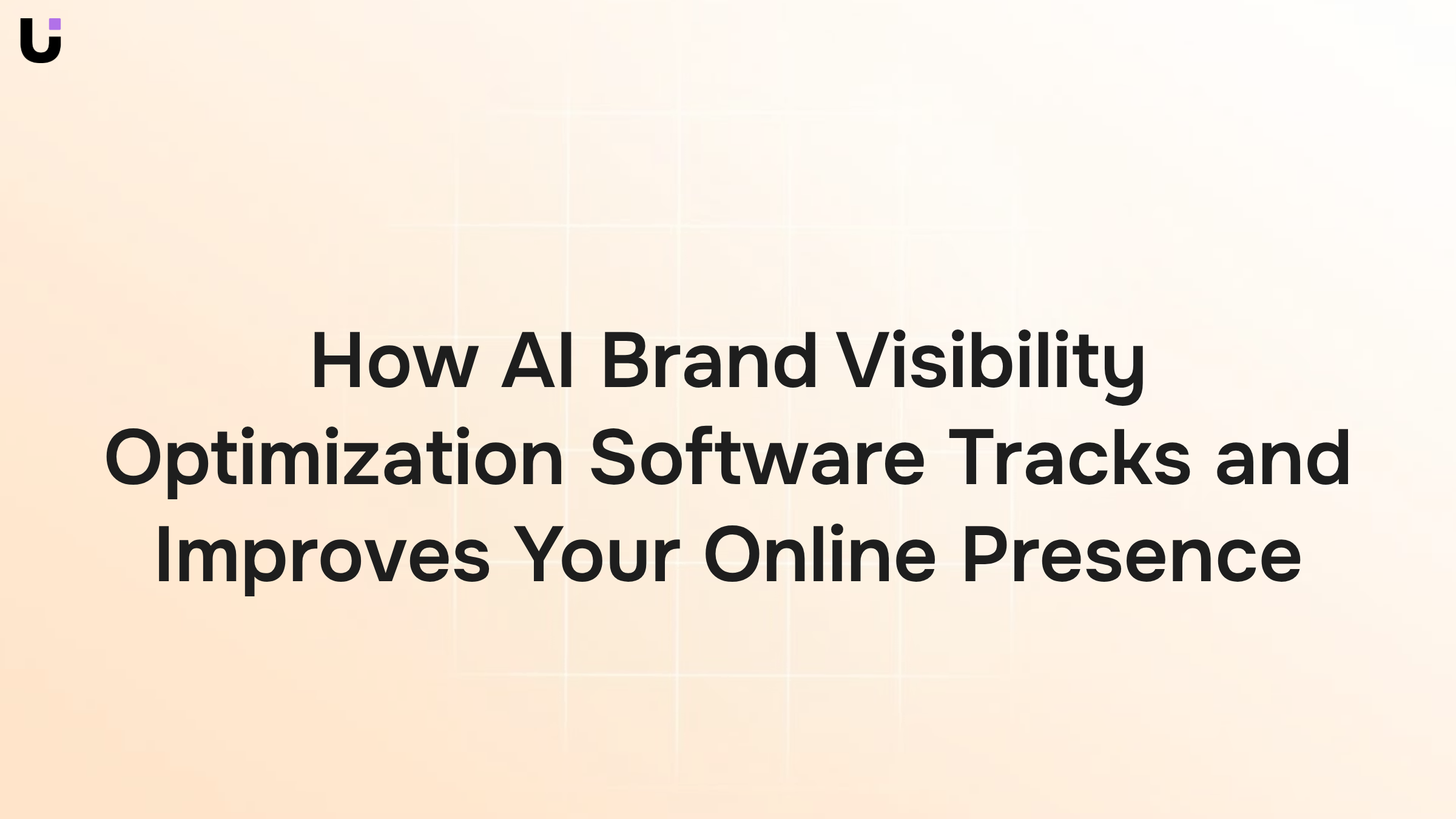 Digital dashboard with analytics graphs and network nodes representing AI brand visibility optimization software