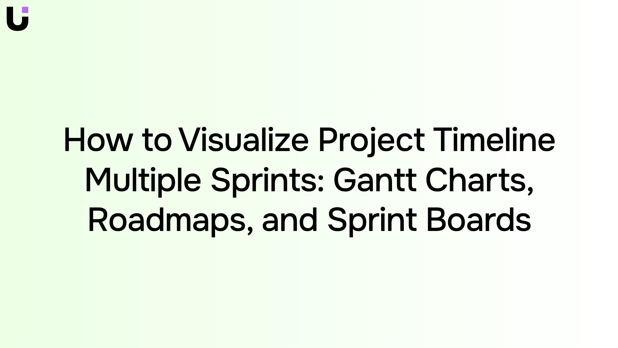 Abstract 3D project timeline visualization with layered sprint sections and Gantt chart elements in professional blues and grays