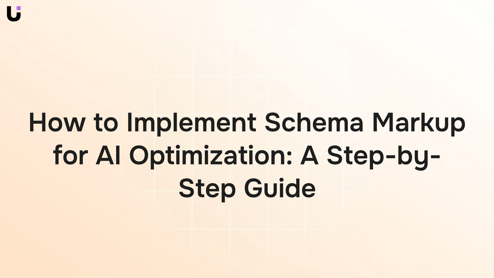 Abstract 3D visualization of schema markup and AI data optimization with interconnected nodes and hierarchical data structures