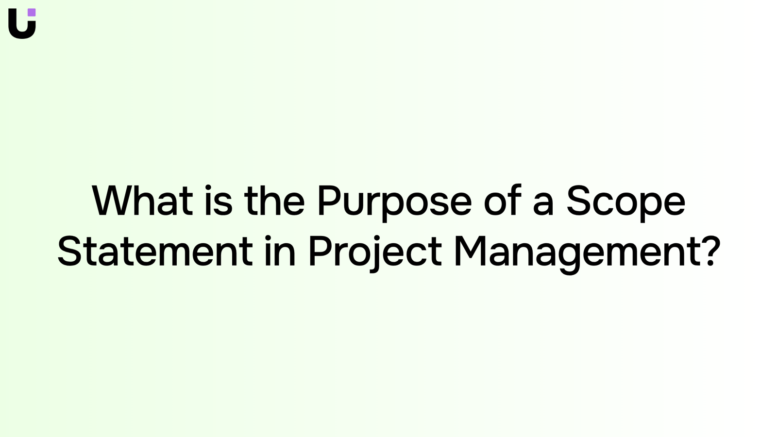 Professional workspace showing project scope statement on tablet with organized documentation and planning materials