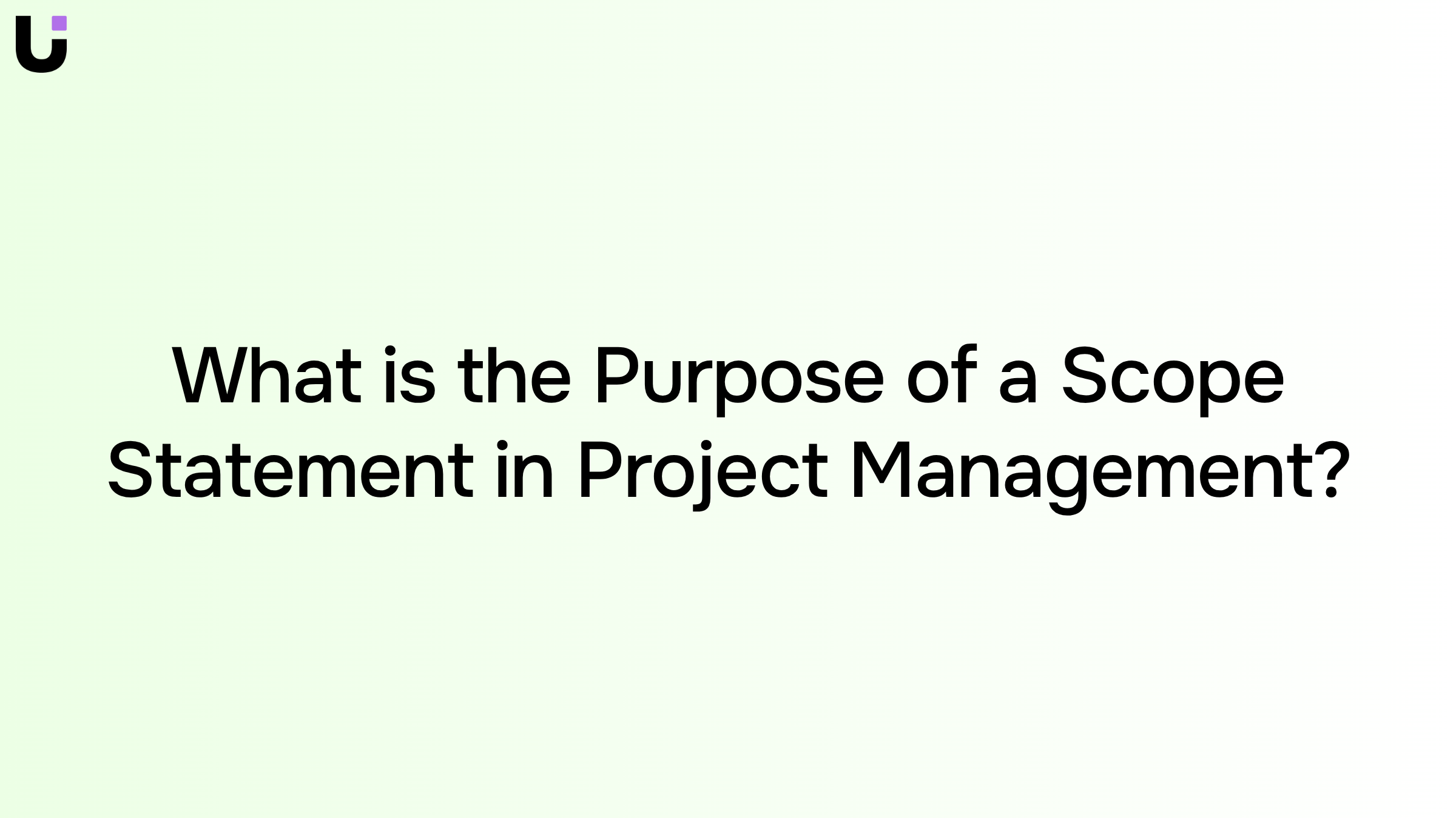 Professional workspace showing project scope statement on tablet with organized documentation and planning materials