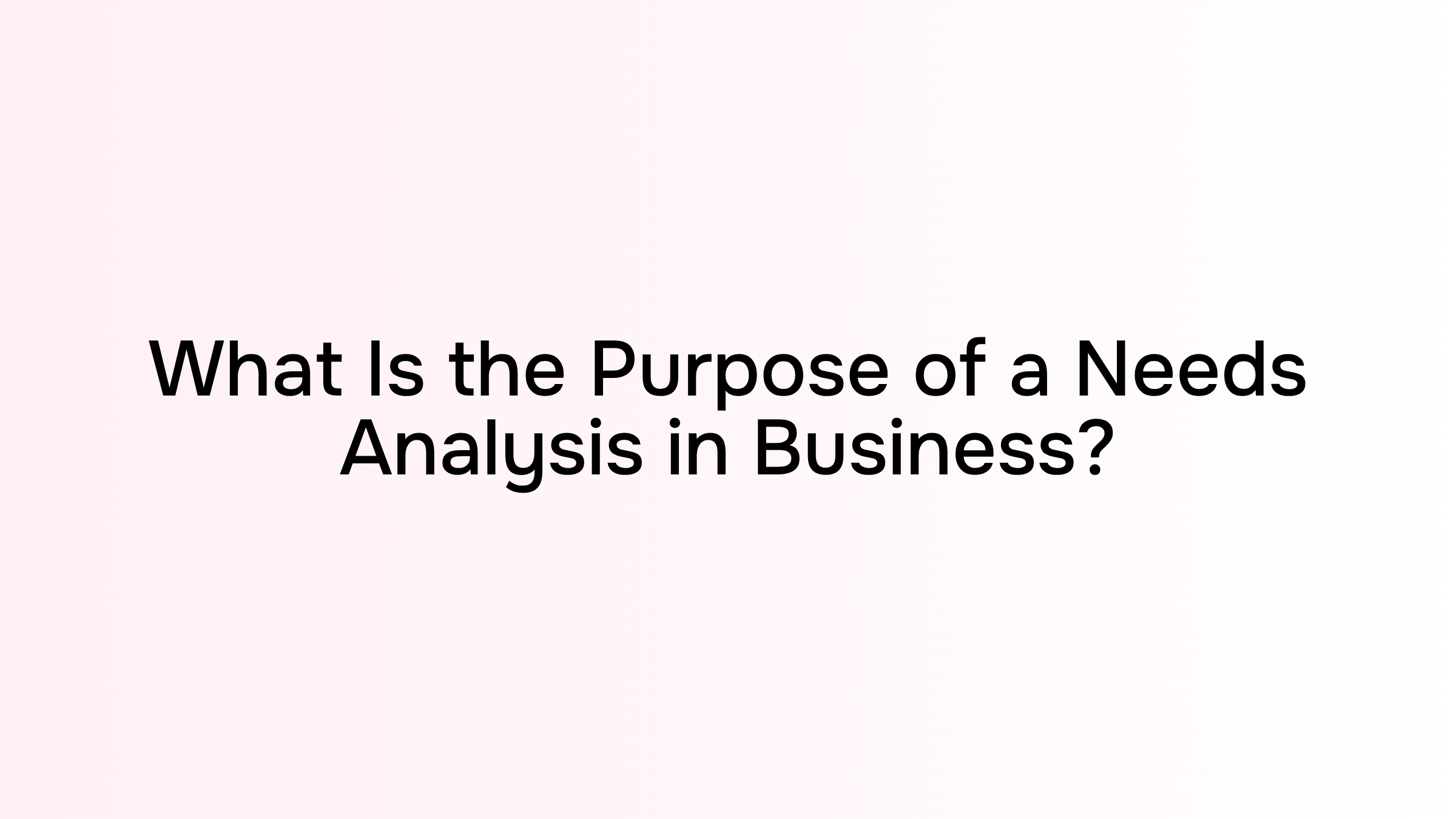 Professional business analysis workspace with laptop showing data charts and assessment documents, representing needs analysis methodology