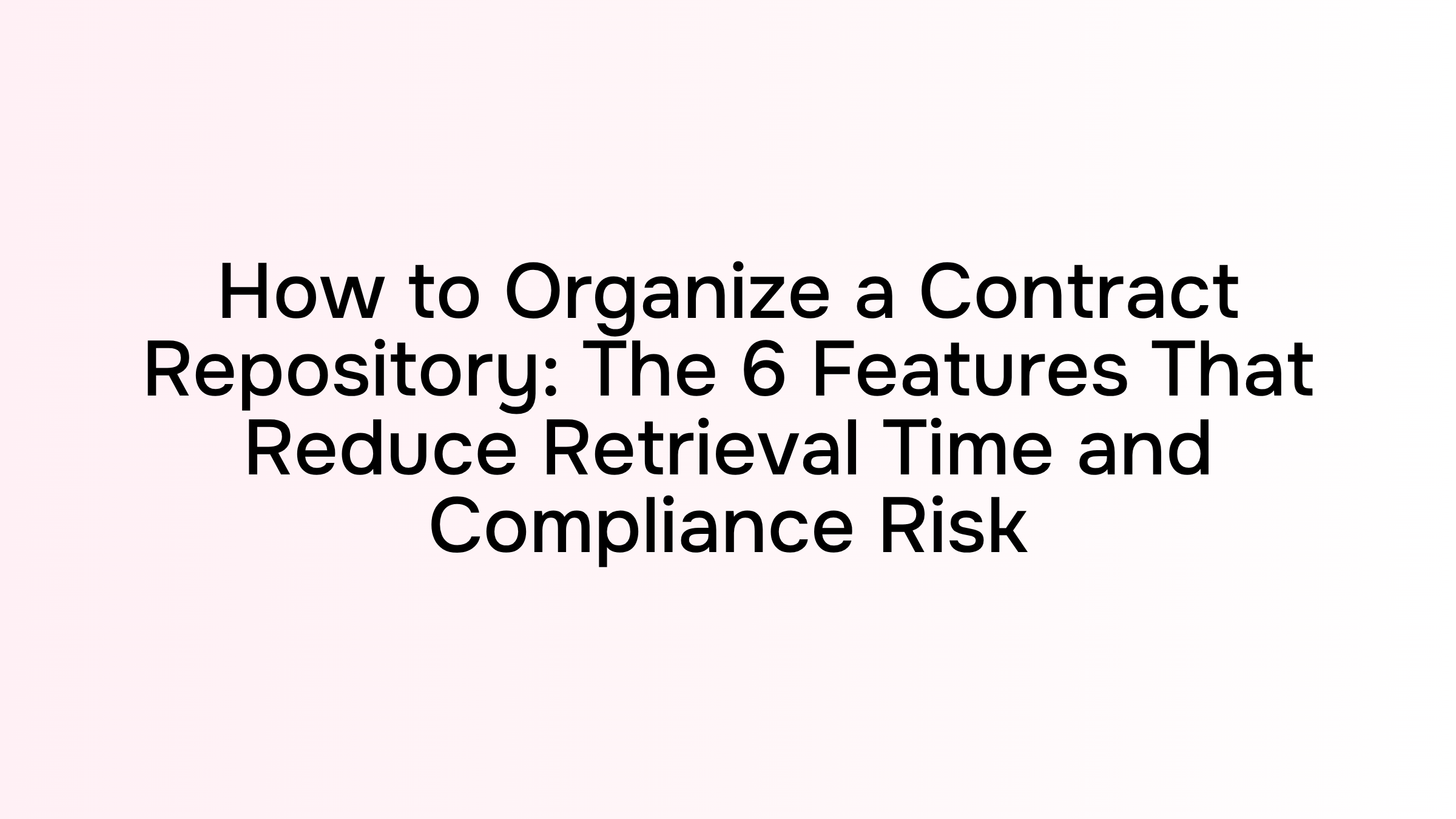 Modern digital contract repository interface with organized file folders and blue accent highlights, representing efficient contract management systems.