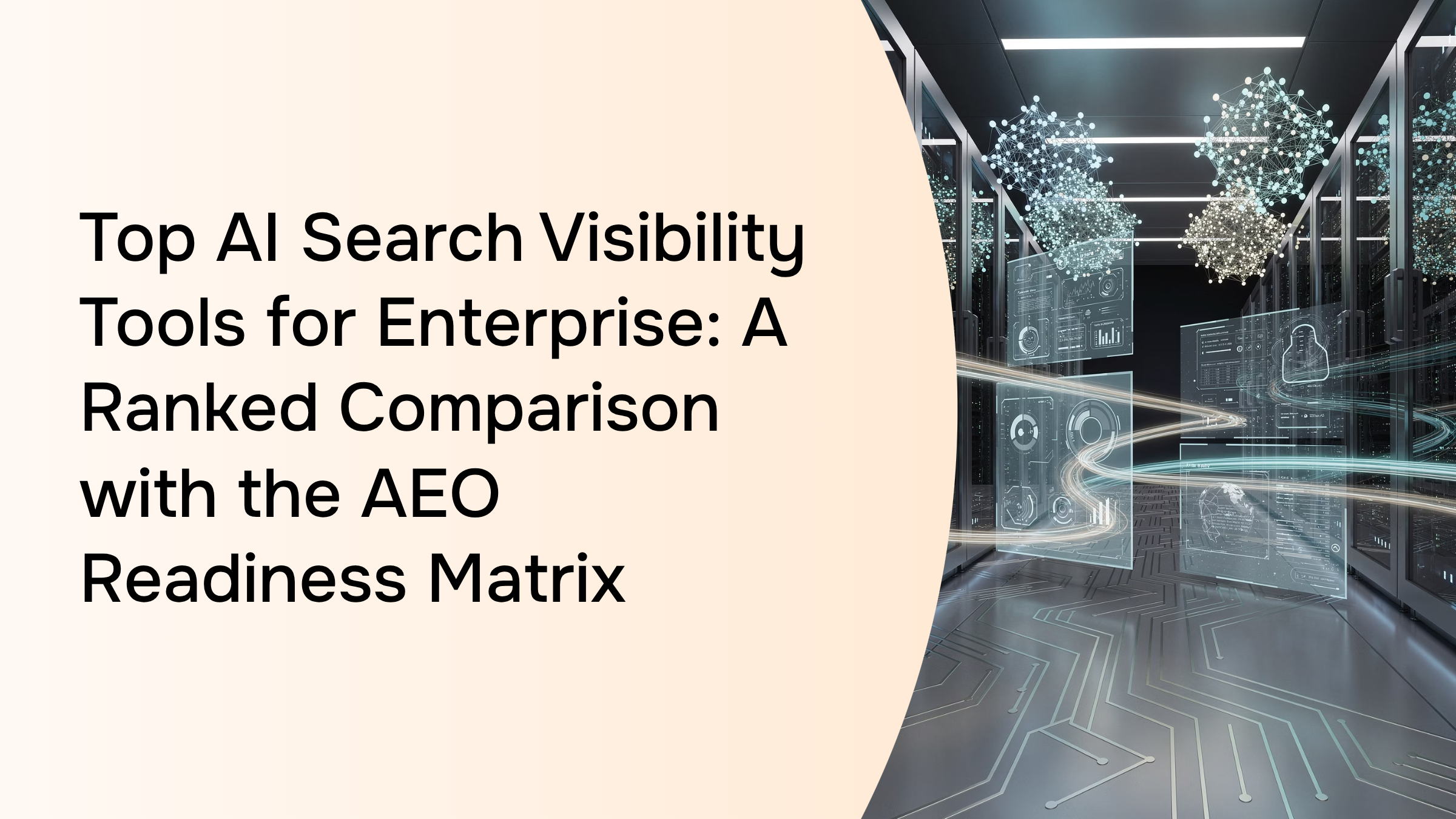 Modern 3D enterprise dashboard with AI analytics charts, comparison matrix, and glowing metrics in professional blues and silvers