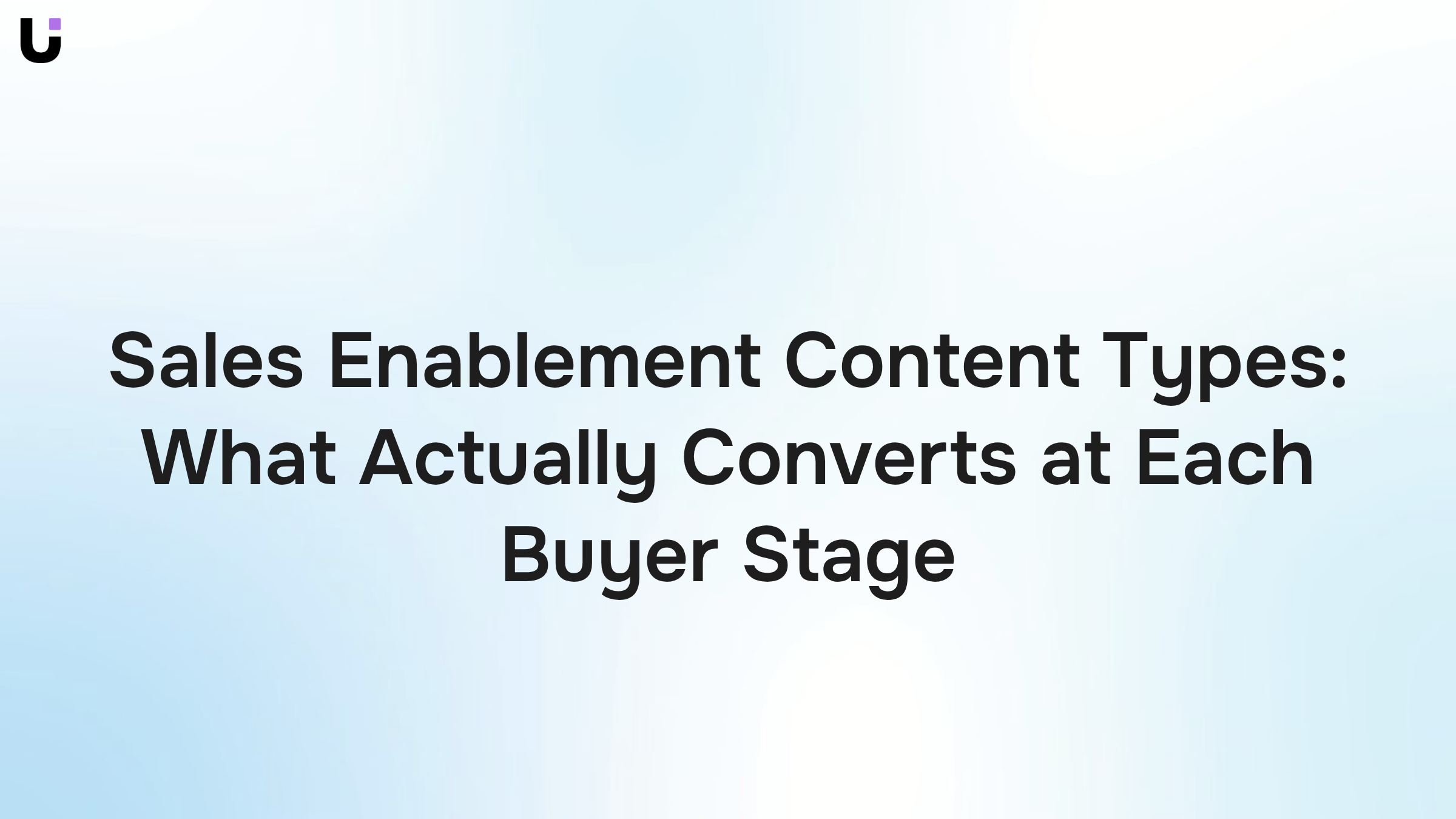 Modern 3D sales funnel visualization with layered geometric shapes representing buyer stage content progression