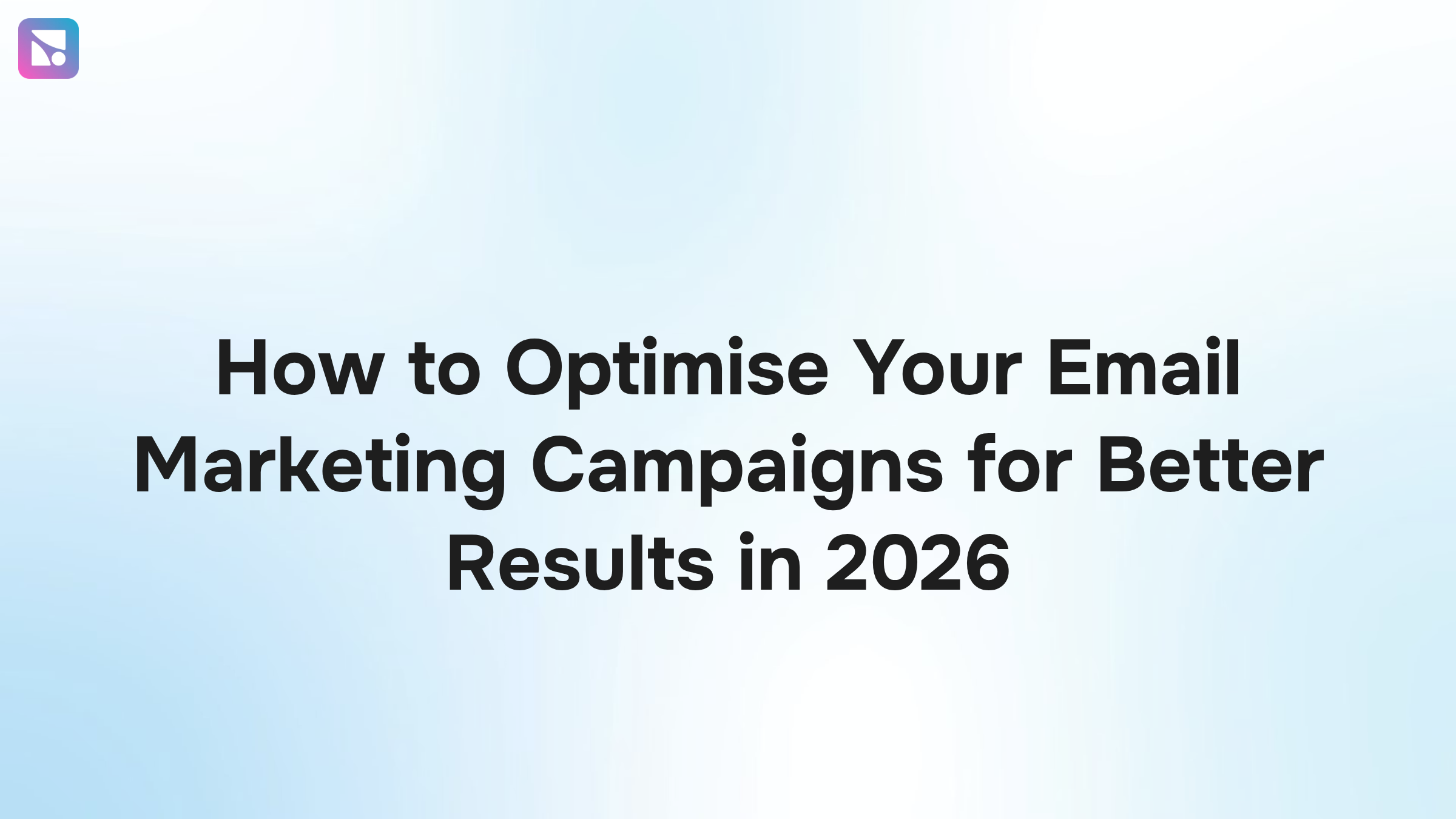 Professional email marketing optimization dashboard with analytics and campaign metrics on modern computer display