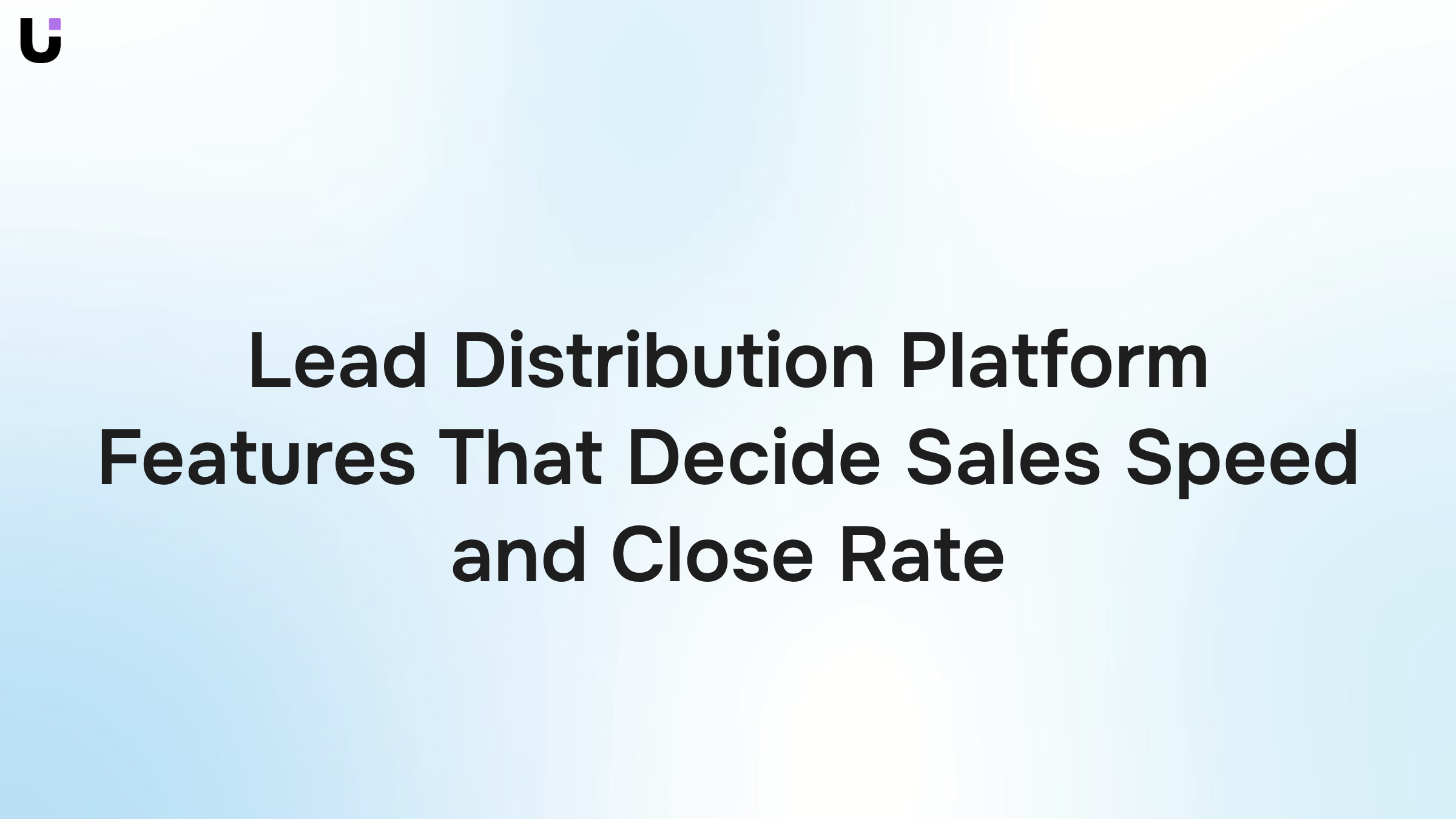 Modern 3D digital dashboard with interconnected lead distribution nodes and flowing data streams representing sales speed and efficiency