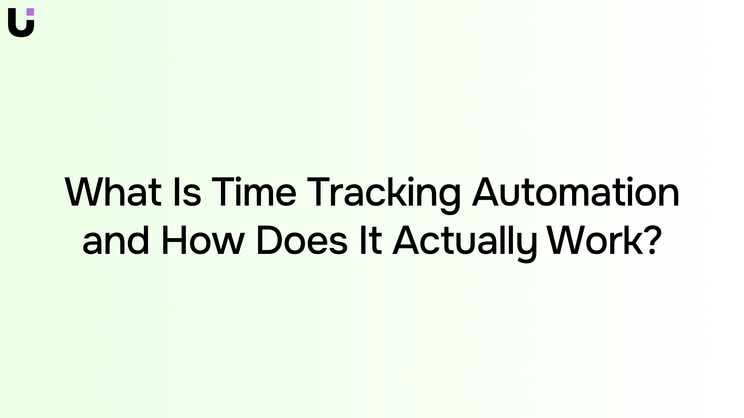 Digital workspace showing automated time tracking dashboard with flowing data streams and interconnected nodes