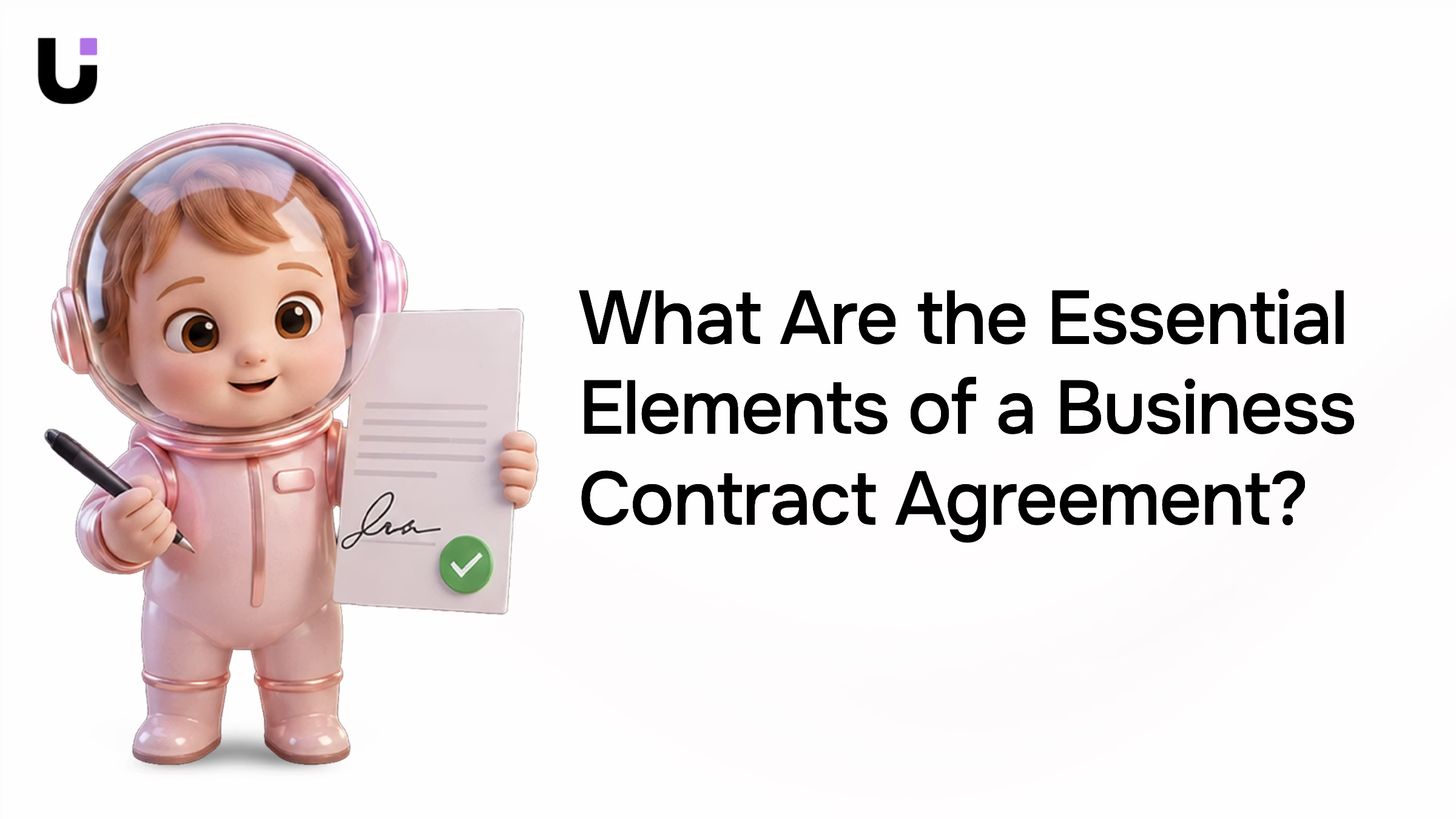 Professional business contract agreement on modern glass conference table with office elements