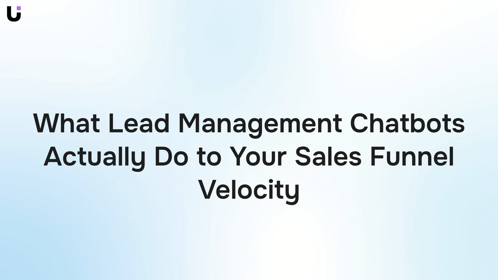 Modern 3D sales funnel visualization with flowing data streams representing lead management chatbot acceleration