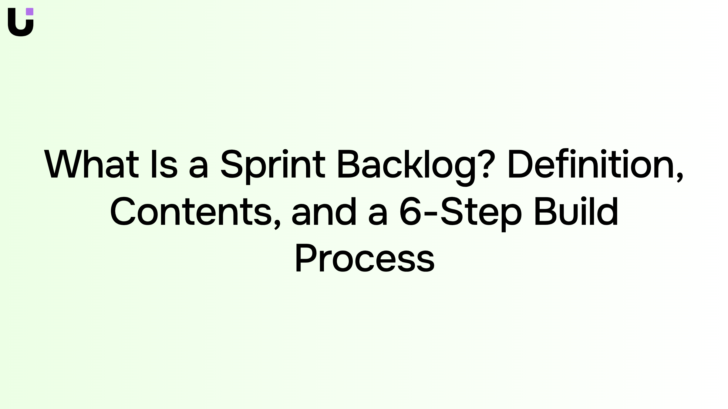 Clean 3D render of organized sprint backlog cards and task management interface in professional workspace setting