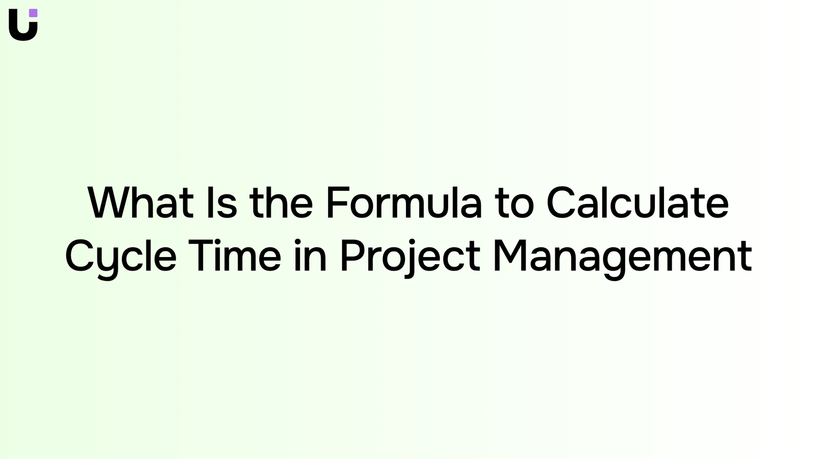 Abstract 3D project management dashboard with circular progress indicator and workflow nodes representing cycle time calculation