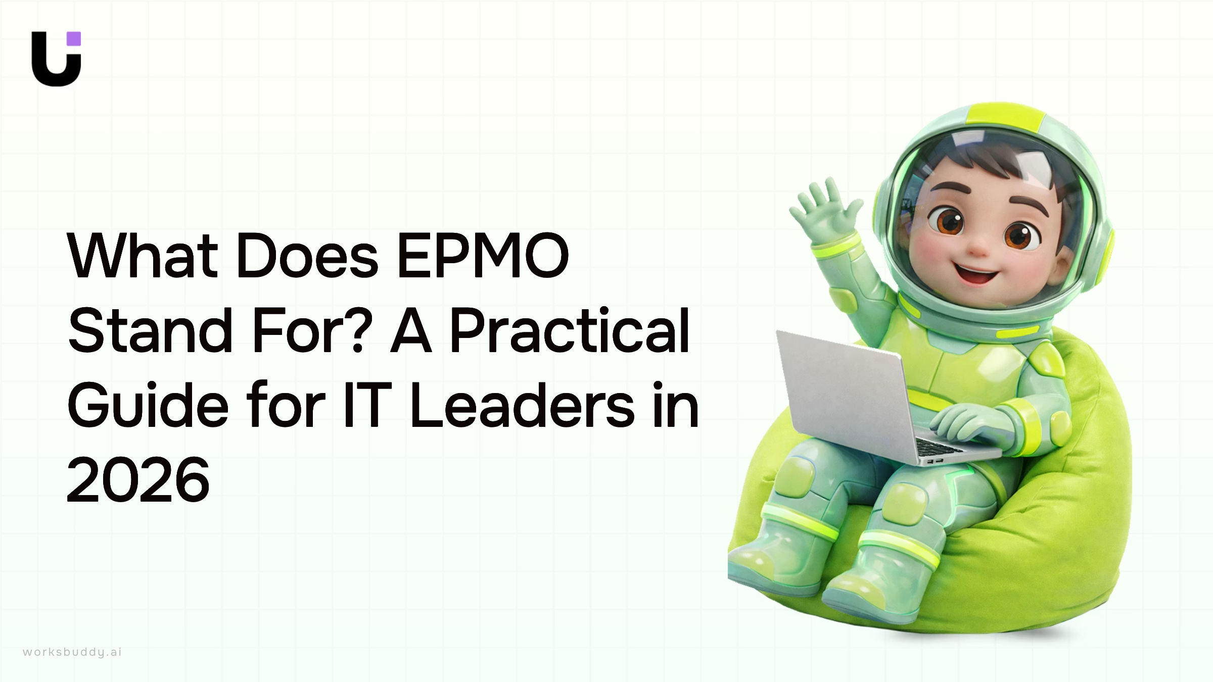 Modern digital dashboard representing EPMO organizational structure and IT governance framework