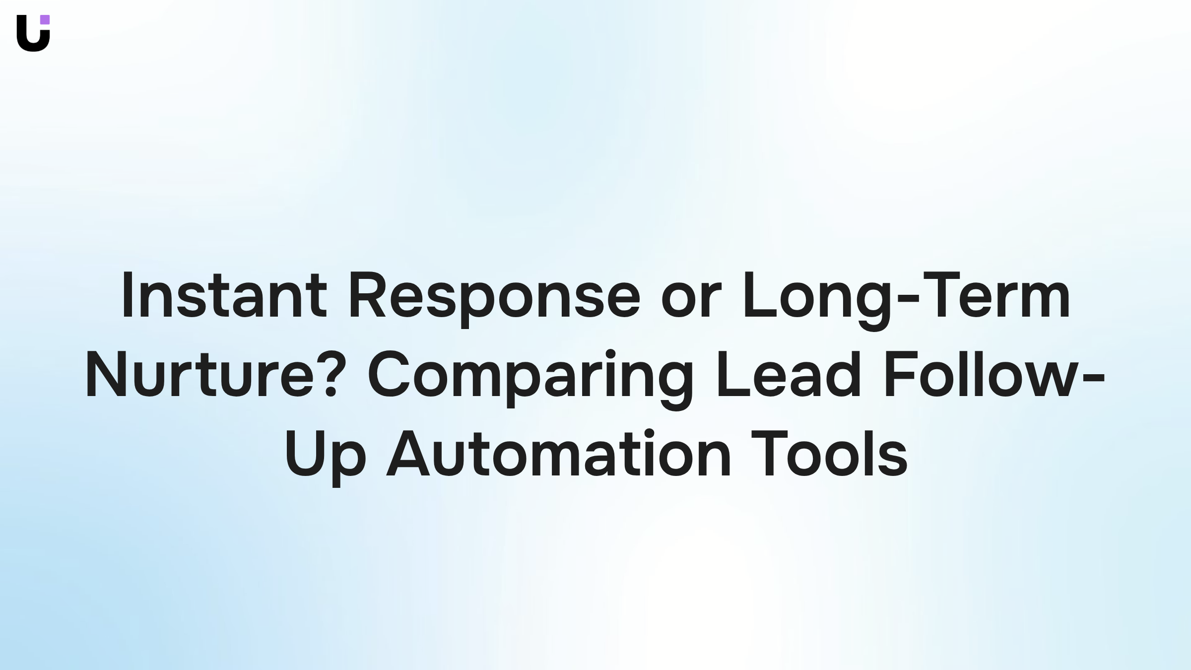 Digital dashboard showing automated lead follow-up workflows balancing instant response and nurture strategies