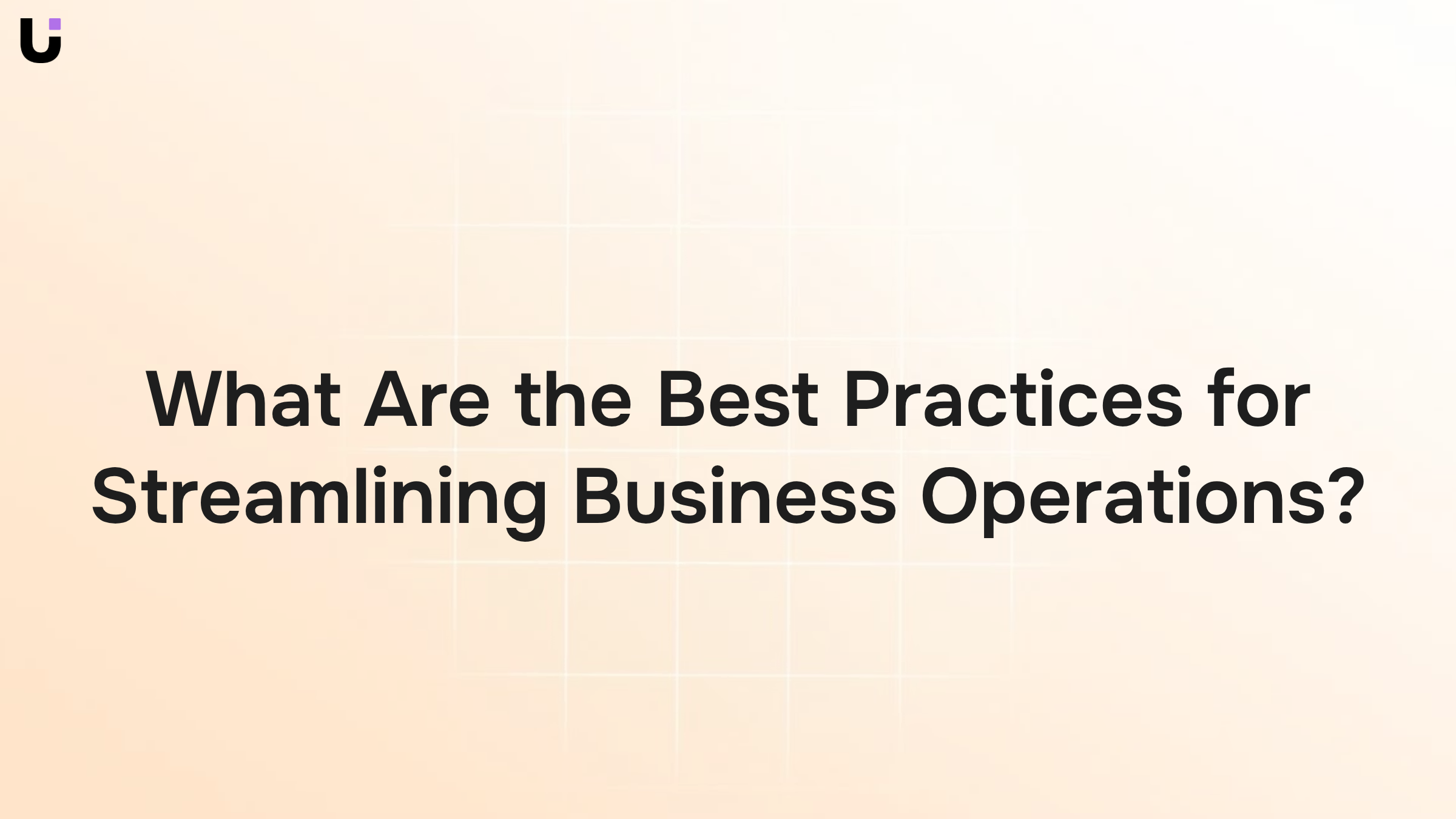 Modern organized office workspace with laptop and productivity tools representing business operations efficiency