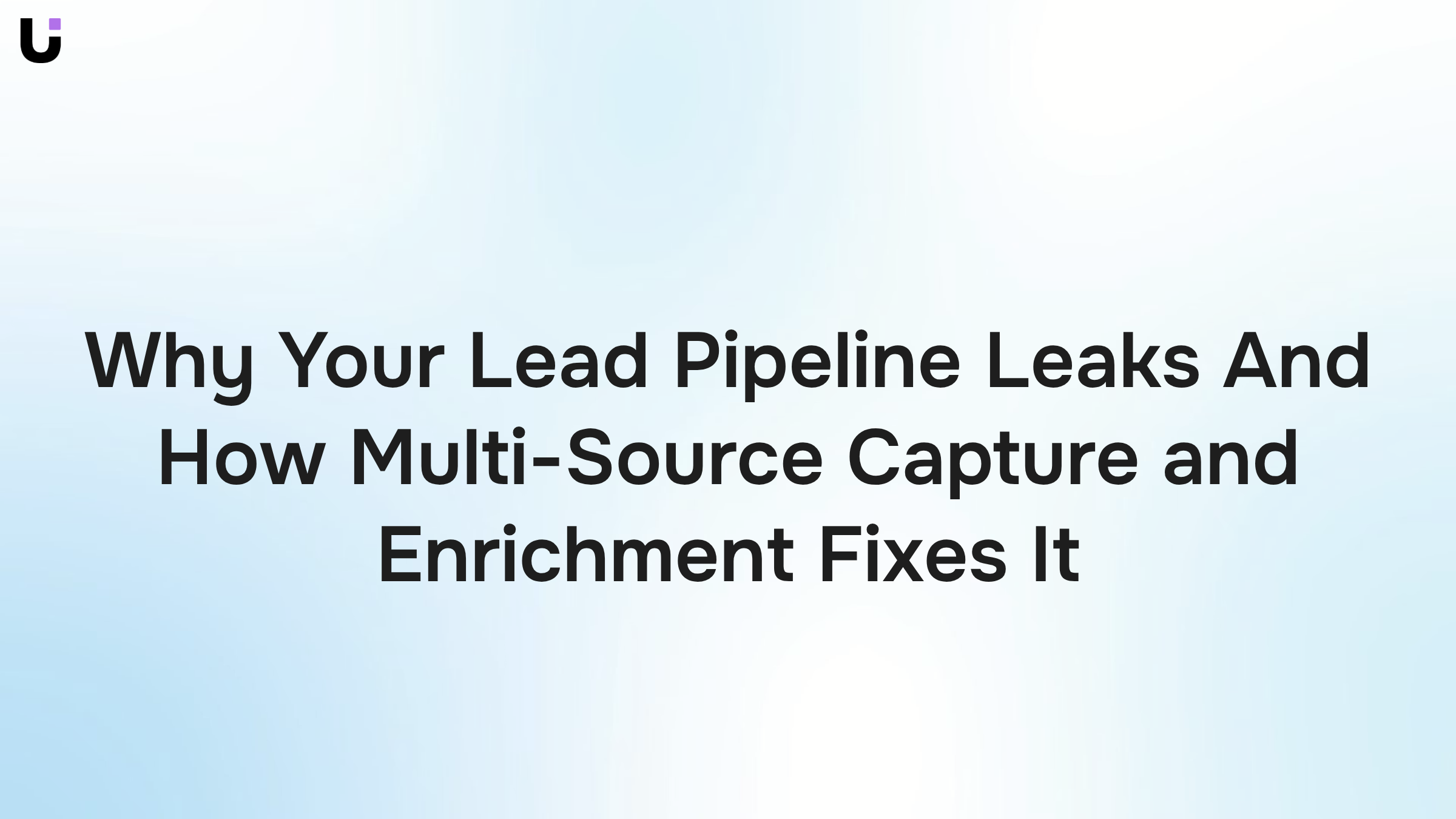 Multi-source lead capture data enrichment visualization with converging data streams and unified dashboard interface