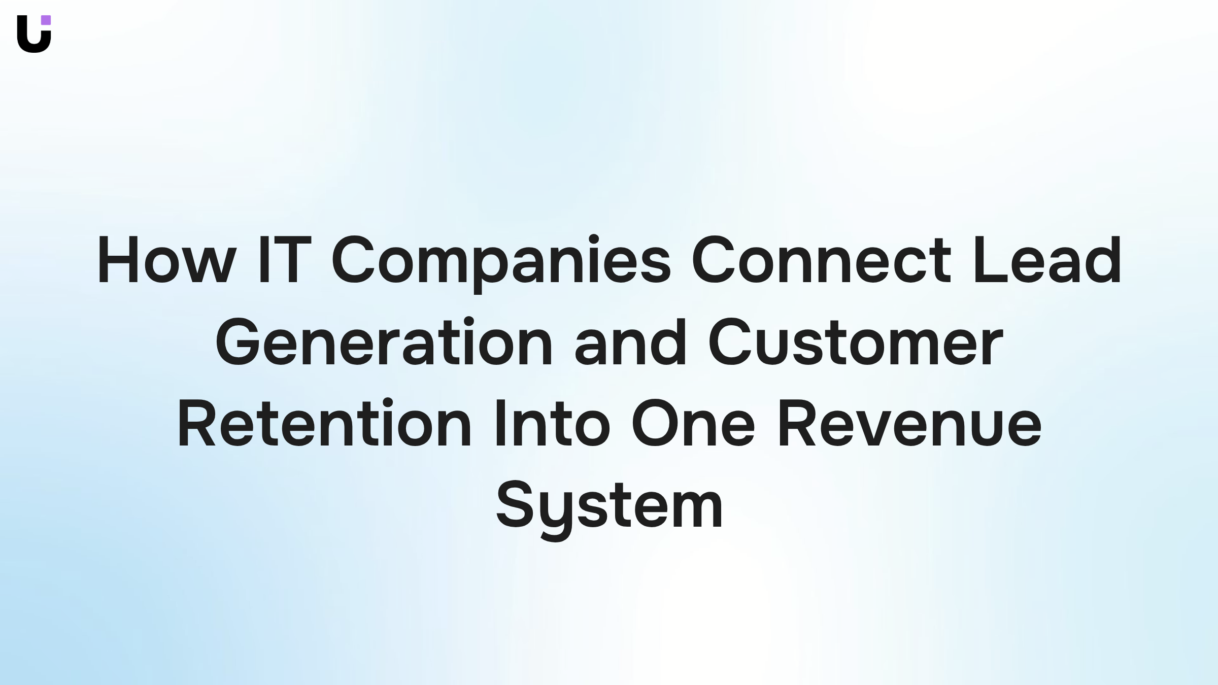 Abstract 3D visualization of interconnected nodes representing lead generation and customer retention system integration