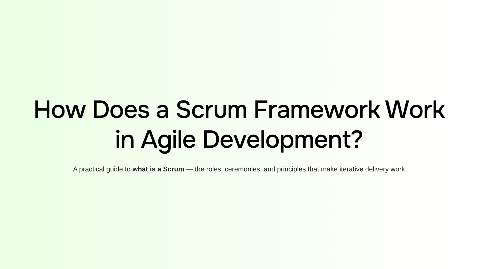 Abstract 3D visualization of interconnected sprint cycles representing Scrum framework methodology in Agile development