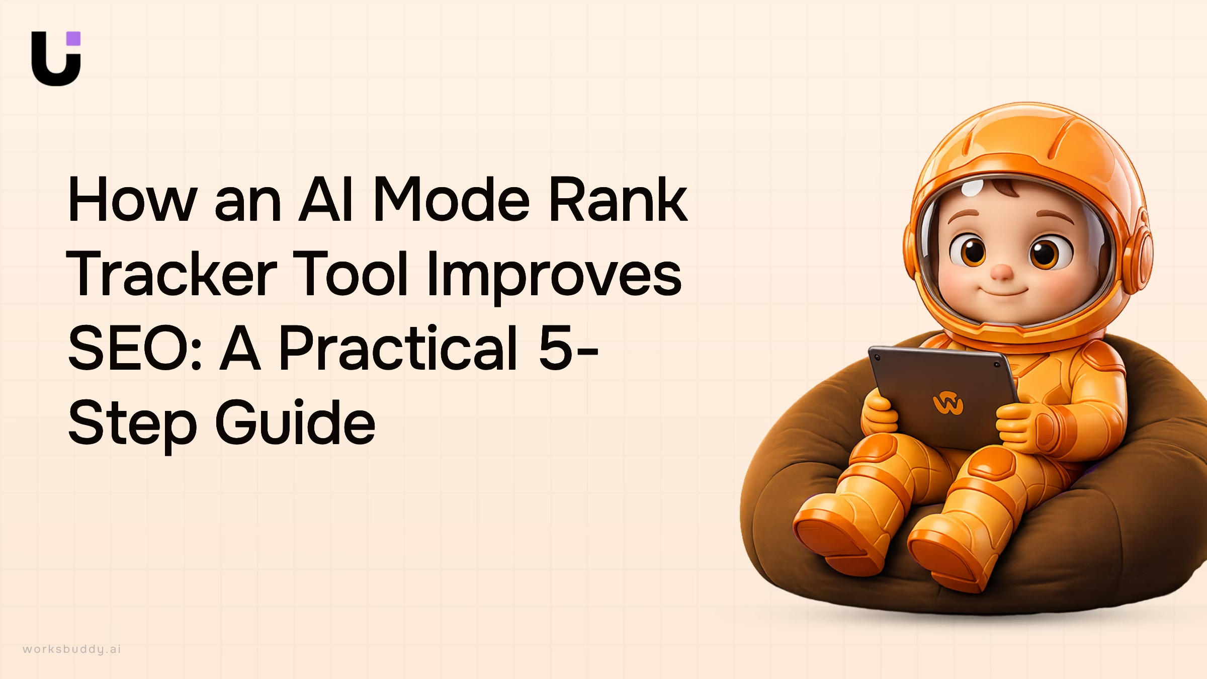 Professional dashboard displaying AI rank tracking analytics with upward trending charts and growth metrics