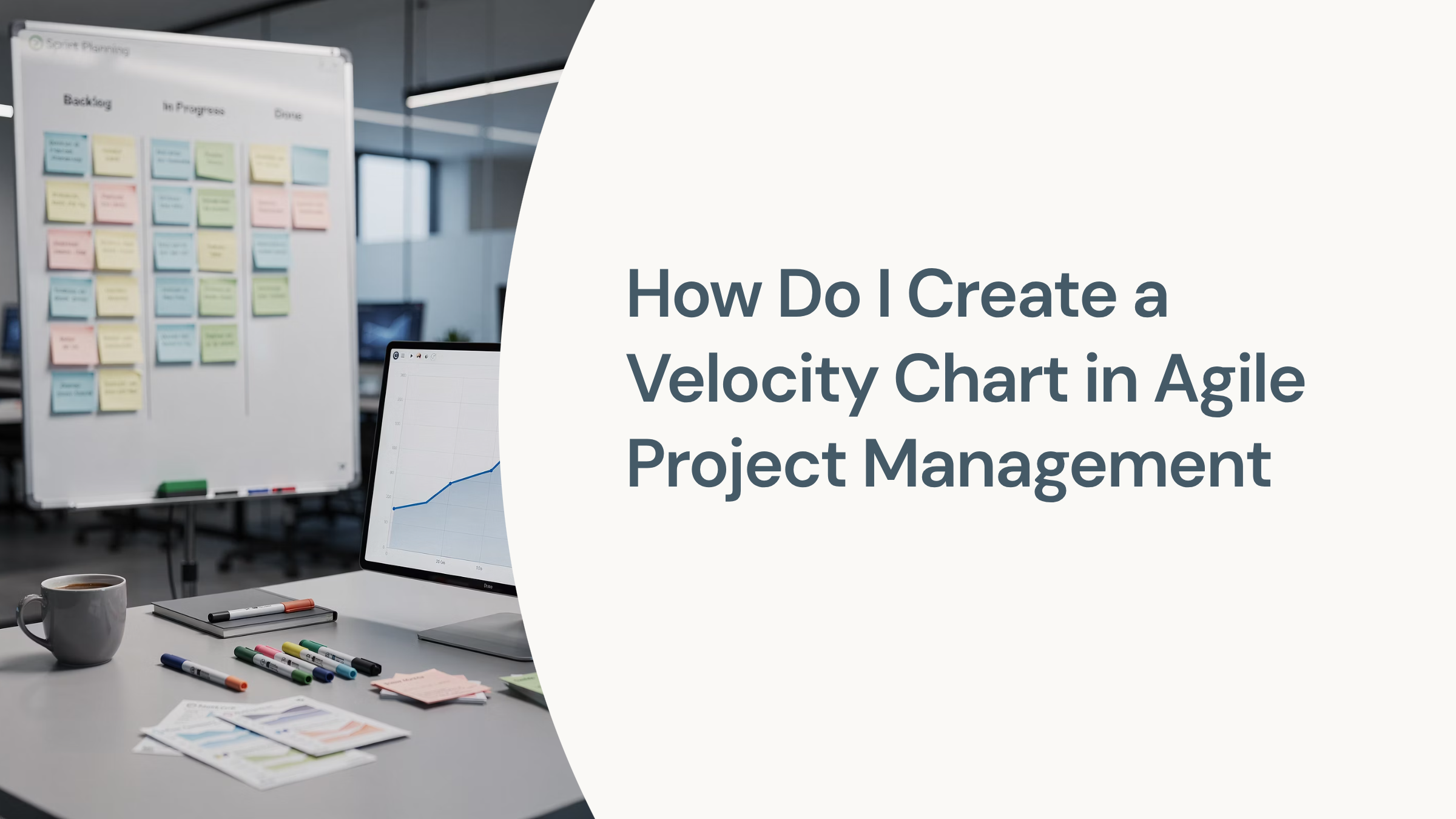 Modern 3D velocity chart dashboard with ascending trend lines in navy blue and silver on gradient gray background