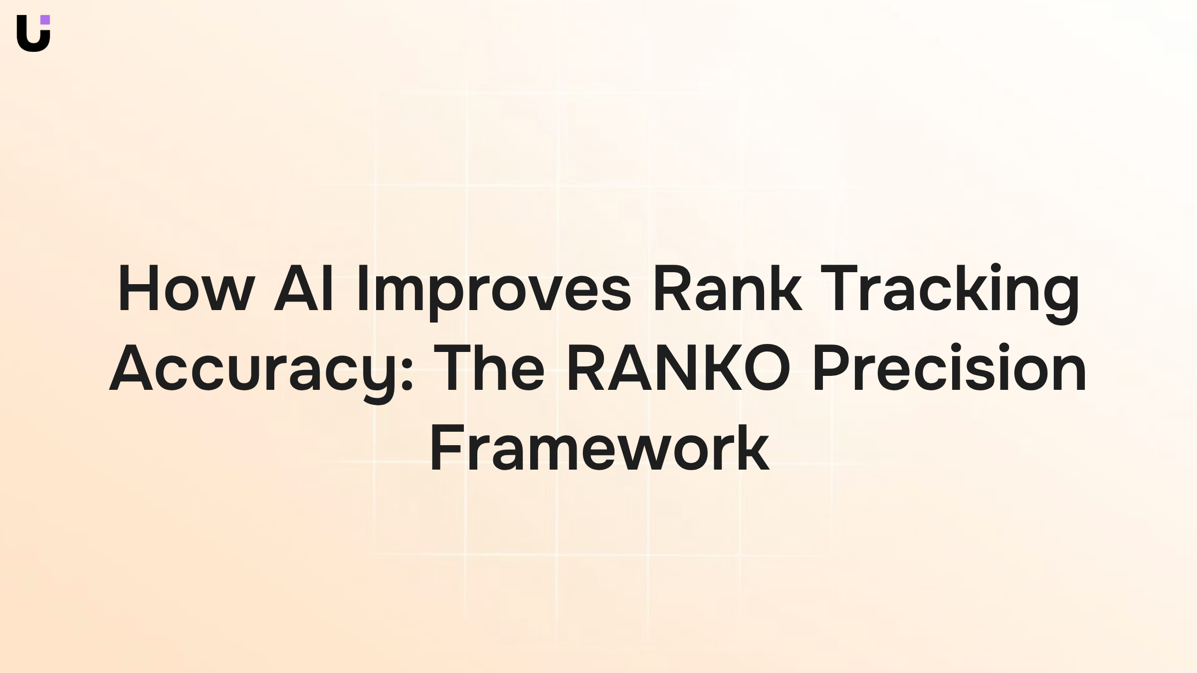 Digital dashboard with ascending data charts and AI algorithm nodes representing precision rank tracking accuracy