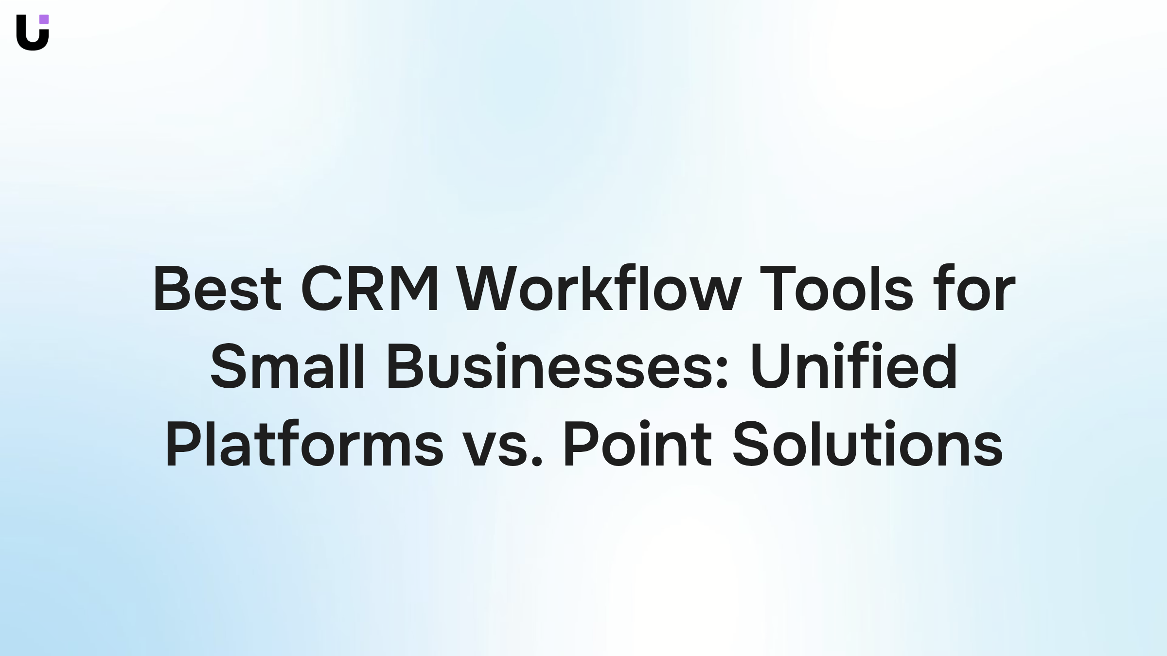Modern 3D CRM workflow interface with integrated data streams and interconnected platform nodes