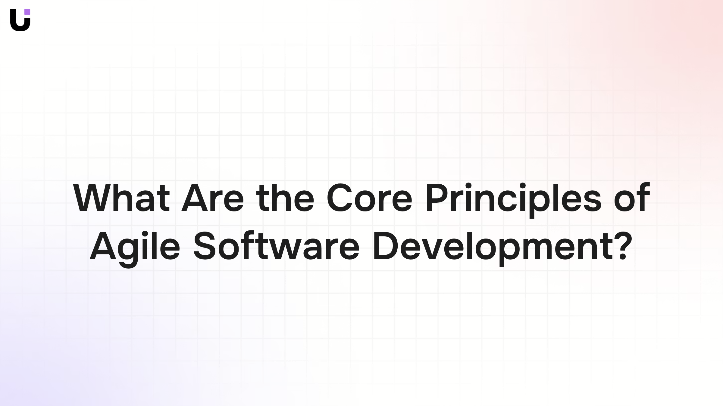 Abstract 3D geometric shapes representing agile software development cycles and iterative methodology