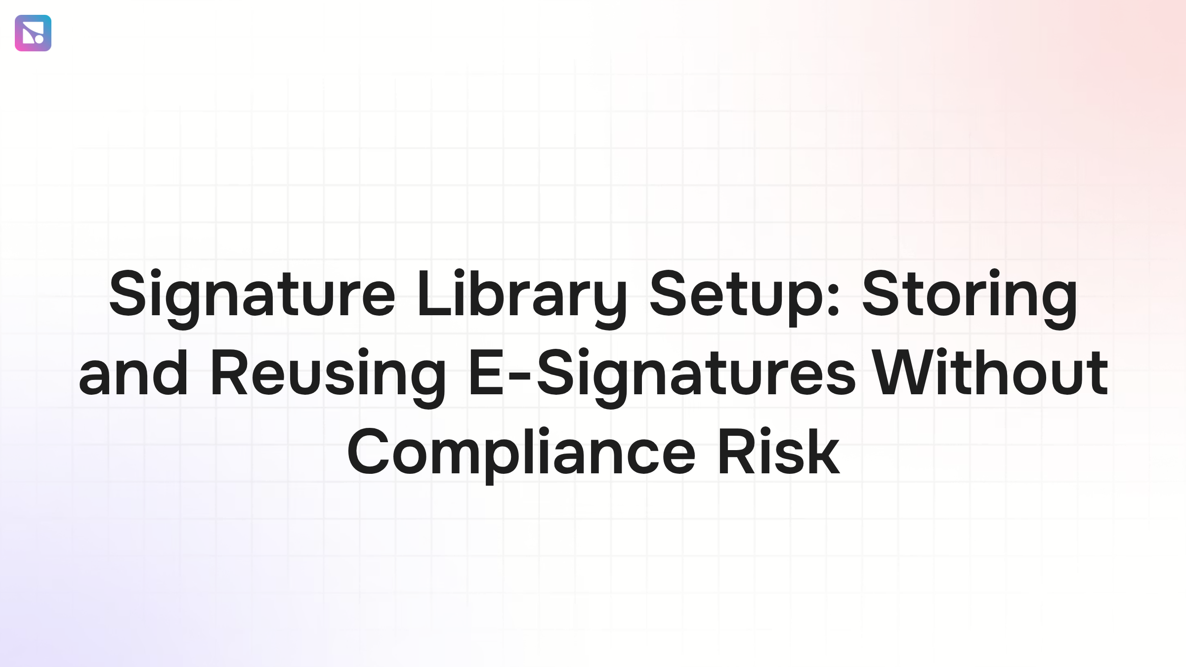 Professional digital signature storage vault with organized file management interface in modern corporate workspace