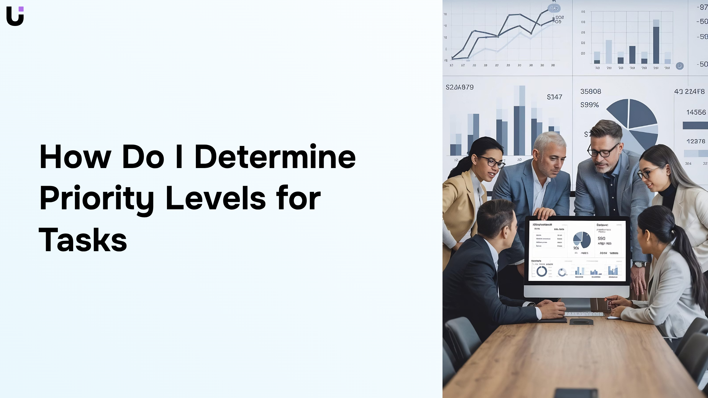 Minimalist 3D visualization of hierarchical priority levels in a professional workspace setting