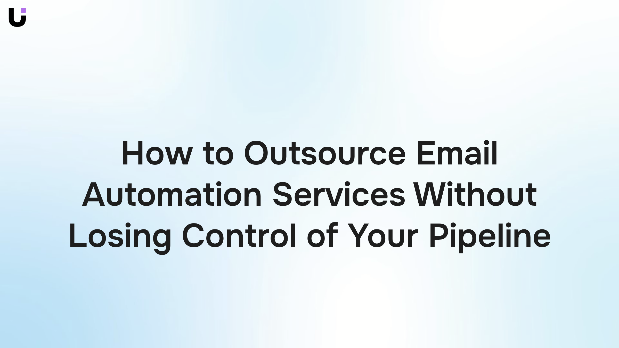 Modern workspace showing outsourced email automation dashboard with split-screen control interface and analytics