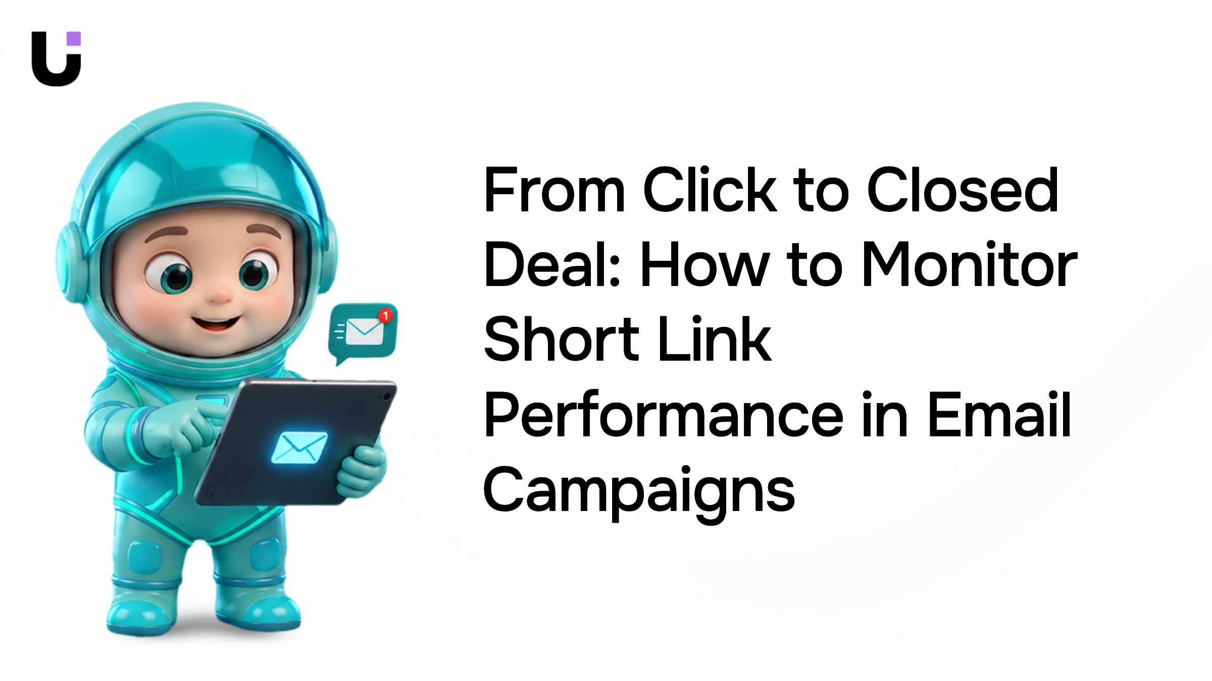 Professional analytics workspace showing email campaign monitoring dashboard and short link performance metrics