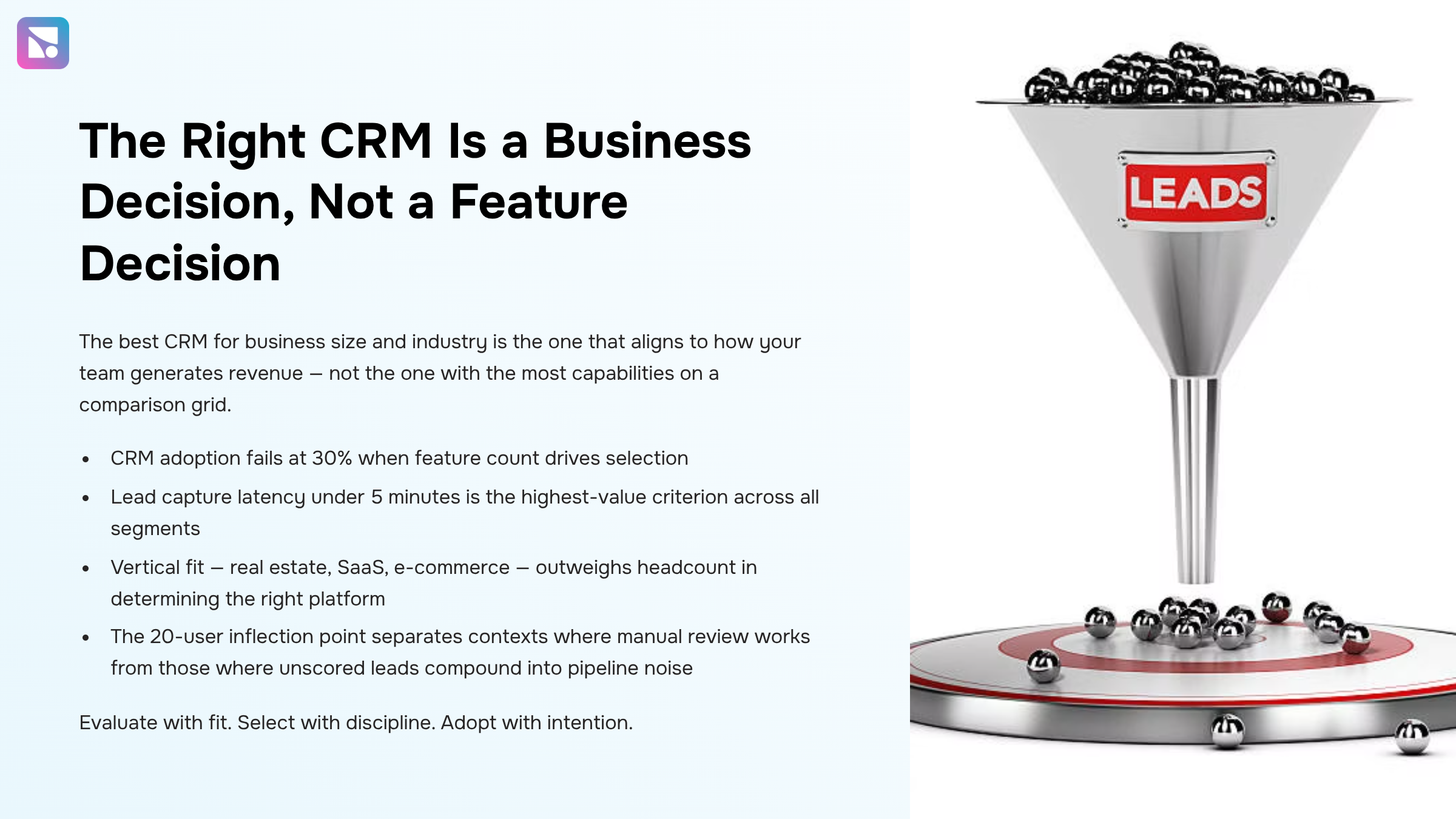 Professional CRM dashboard interface with business analytics on computer monitor in clean corporate workspace