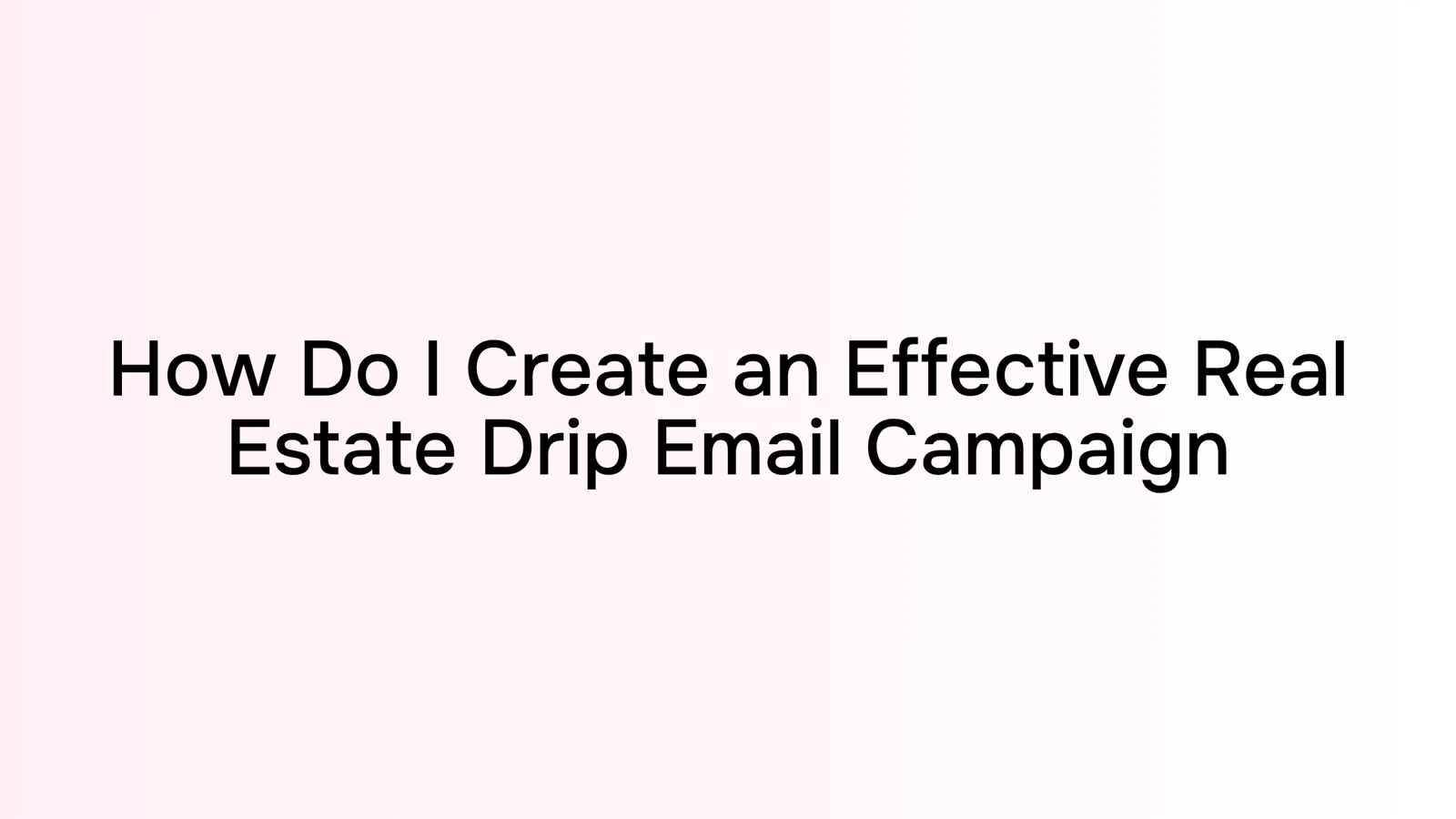 Modern desktop workspace with email marketing interface representing real estate drip campaign automation