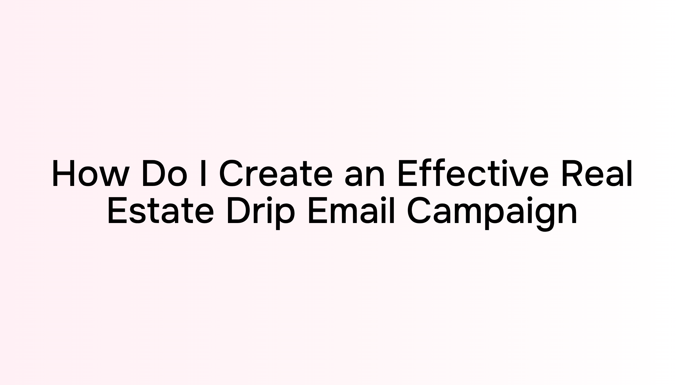 Modern desktop workspace with email marketing interface representing real estate drip campaign automation
