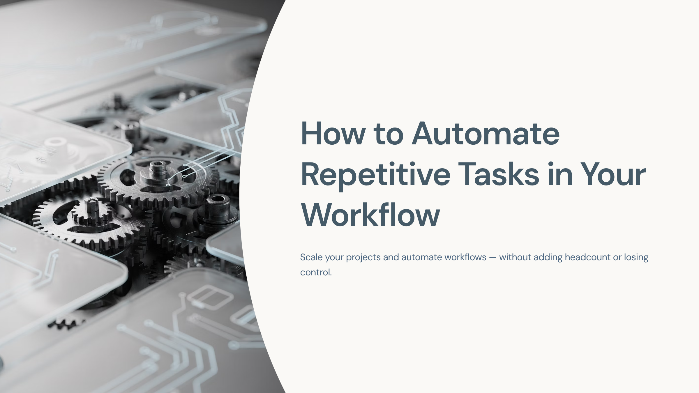 Modern digital workflow automation visualization with interconnected process nodes and data flow elements