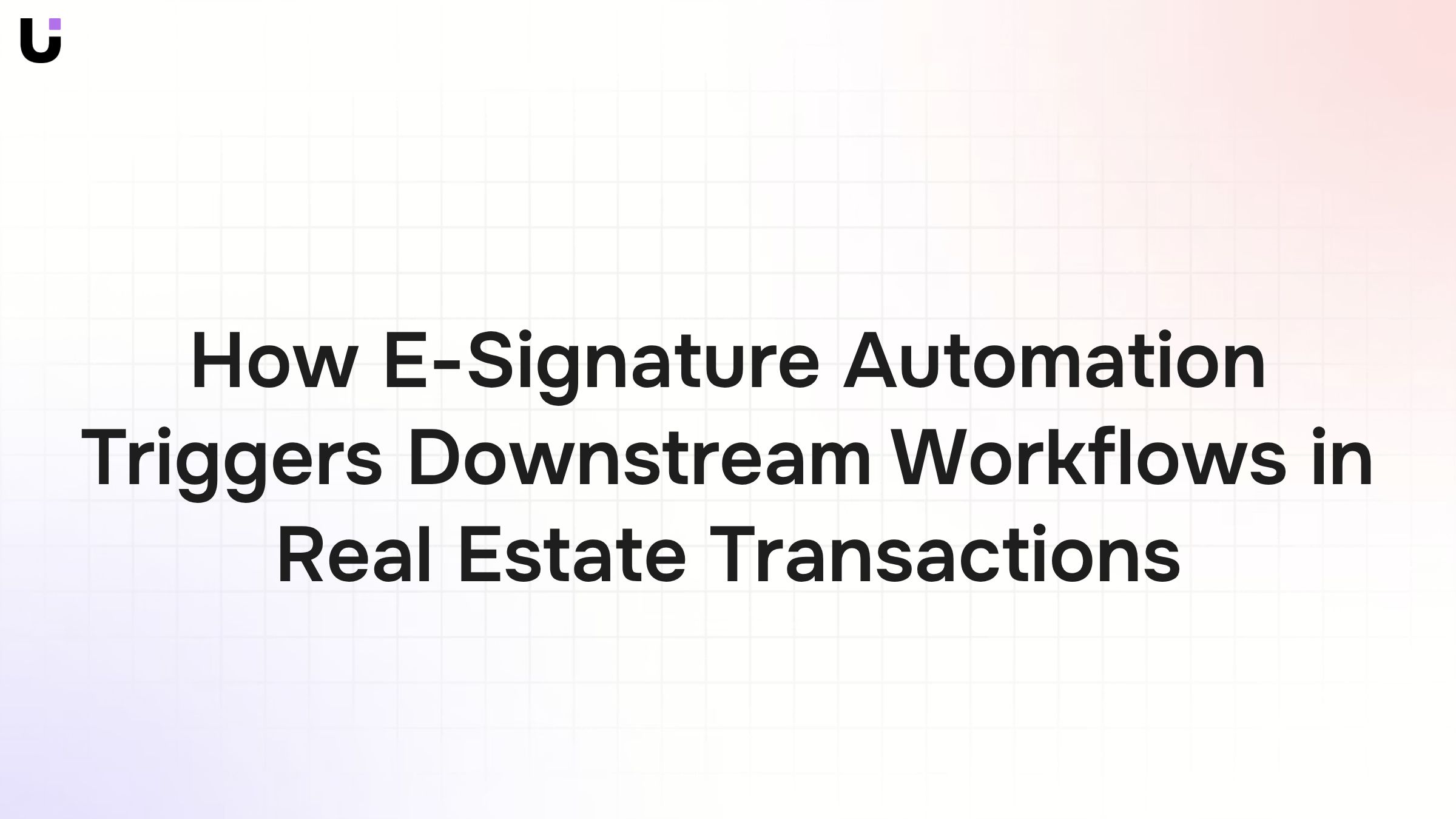 Modern real estate office with digital e-signature automation workflow displayed on monitors, representing automated transaction processes