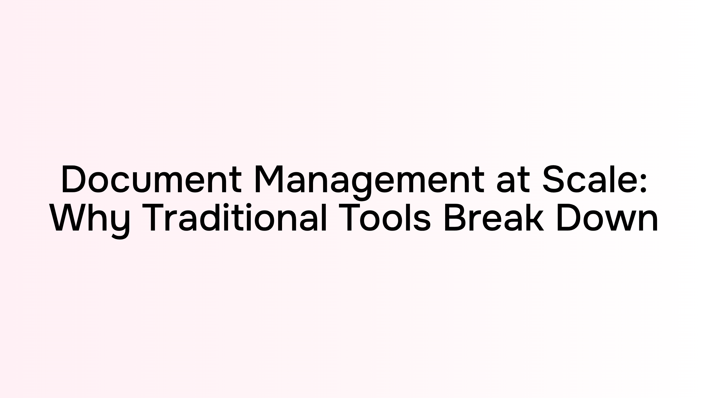 Abstract digital document management system visualization with interconnected data nodes and layered documents