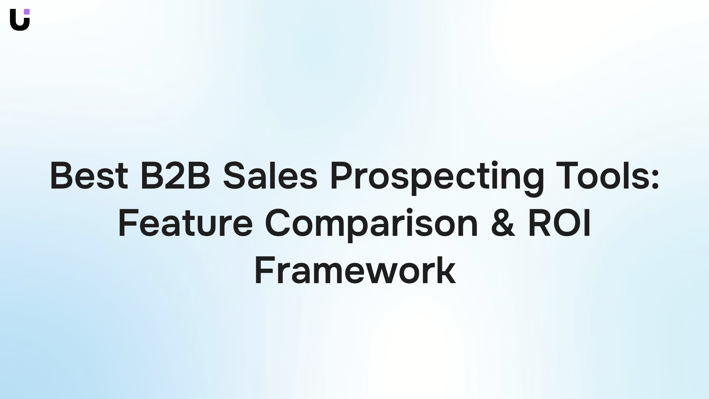 Modern B2B sales prospecting tools dashboard on laptop with data analytics visualization in professional office setting