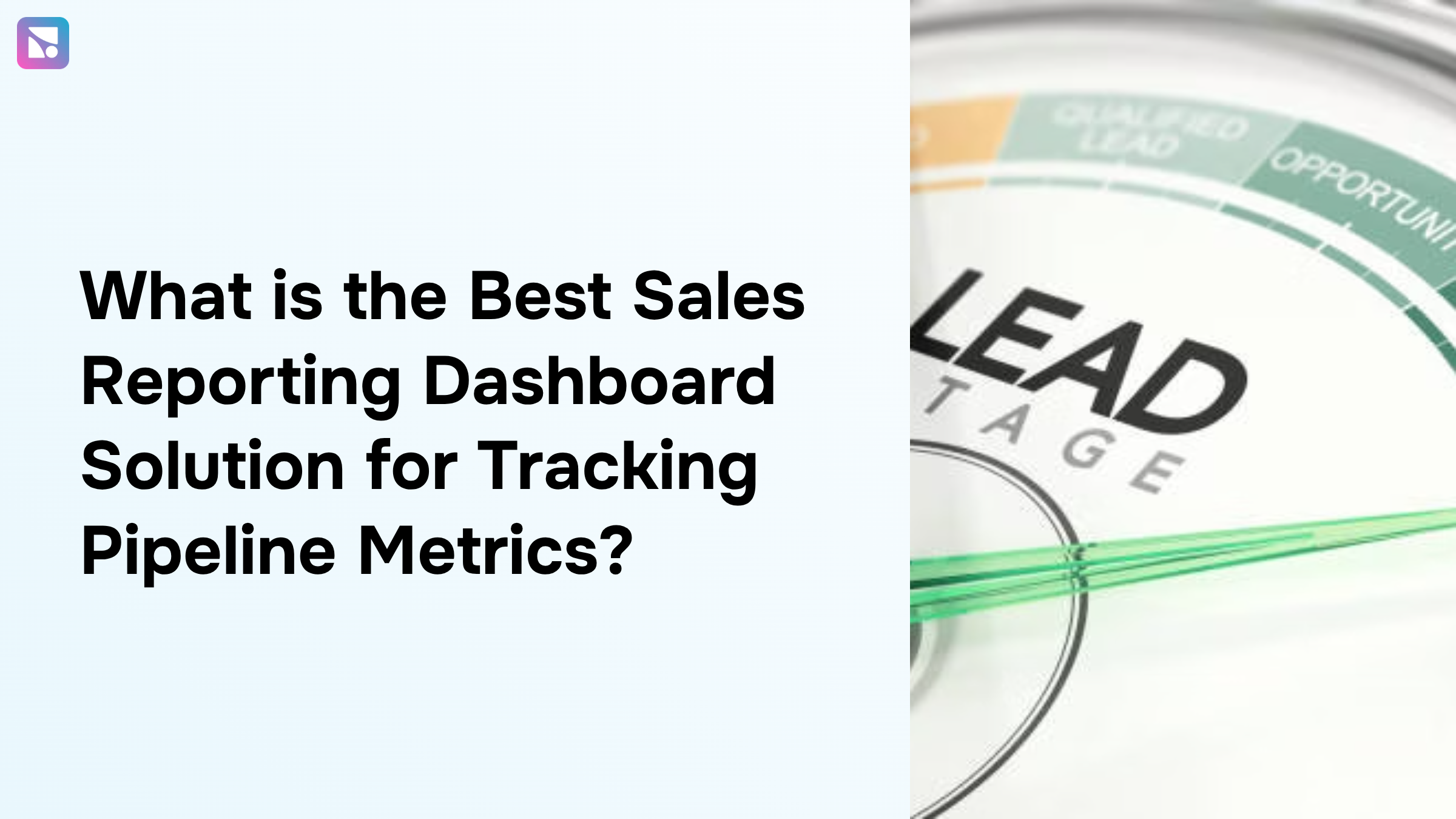 Modern sales reporting dashboard on professional office monitor displaying pipeline metrics and analytics