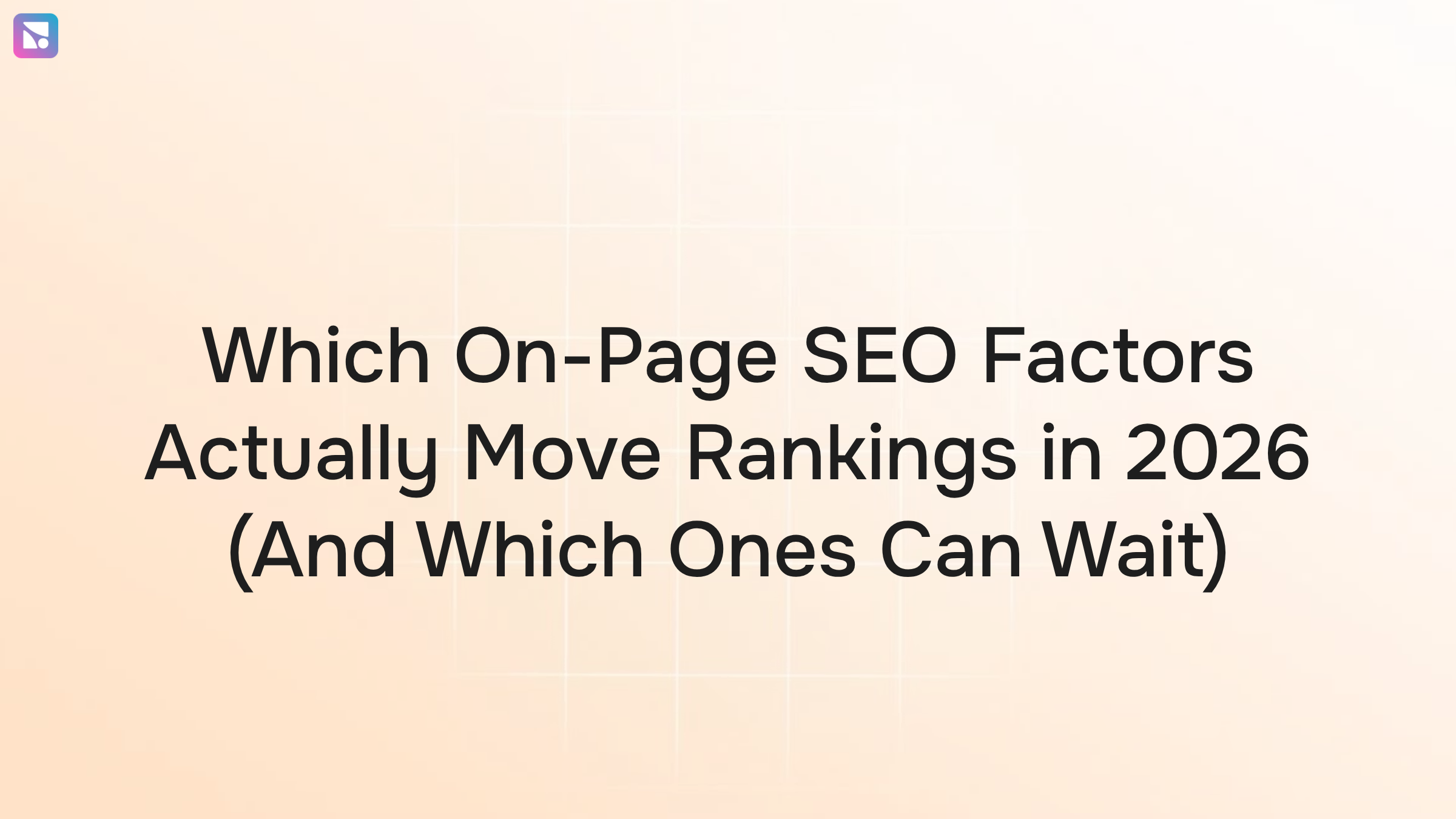 Digital 3D dashboard showing SEO ranking factors hierarchy with interconnected metrics and priority tiers