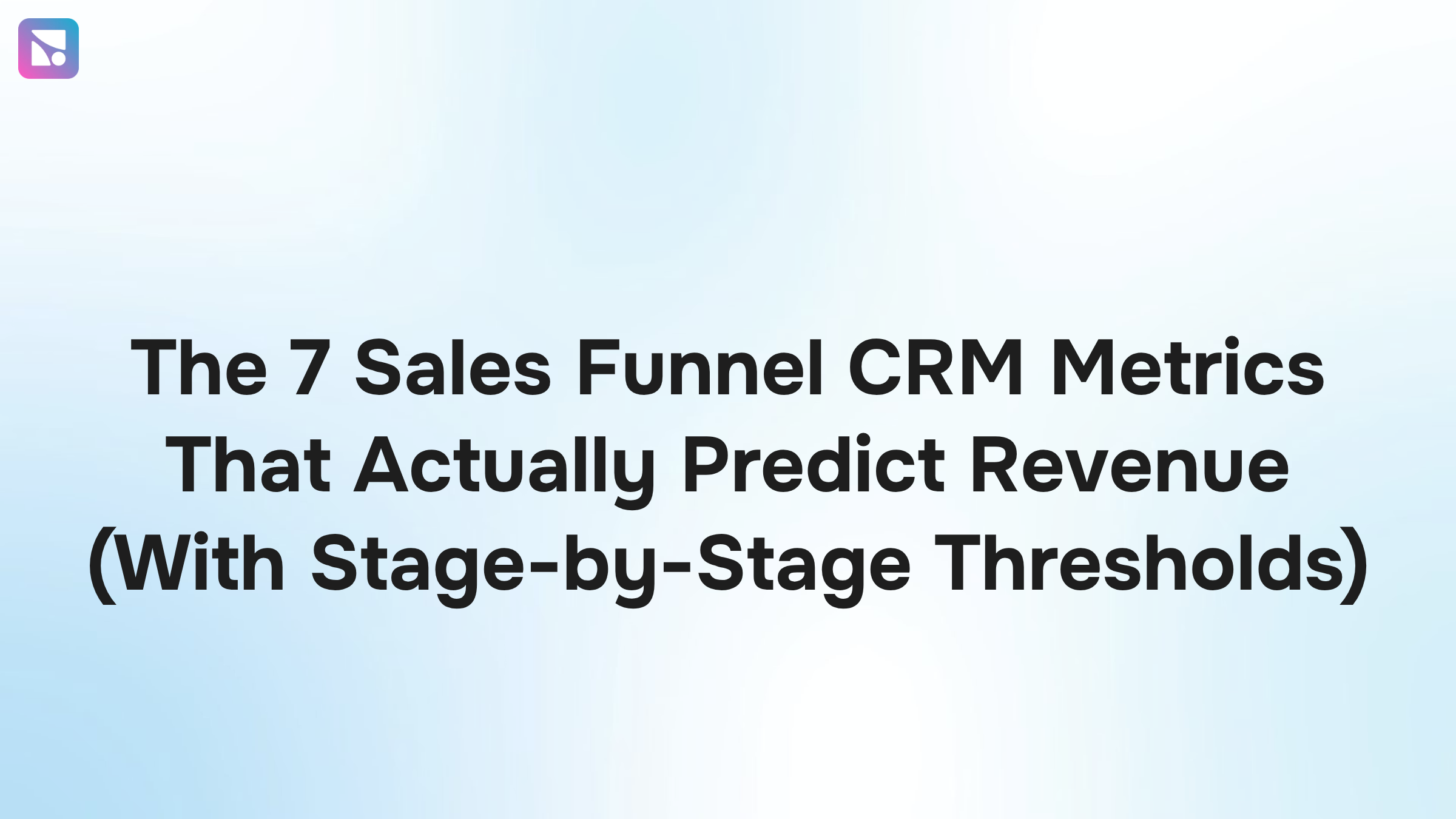 Sales funnel CRM metrics dashboard with conversion stages, data cards, and trending analytics in professional blue and gray tones