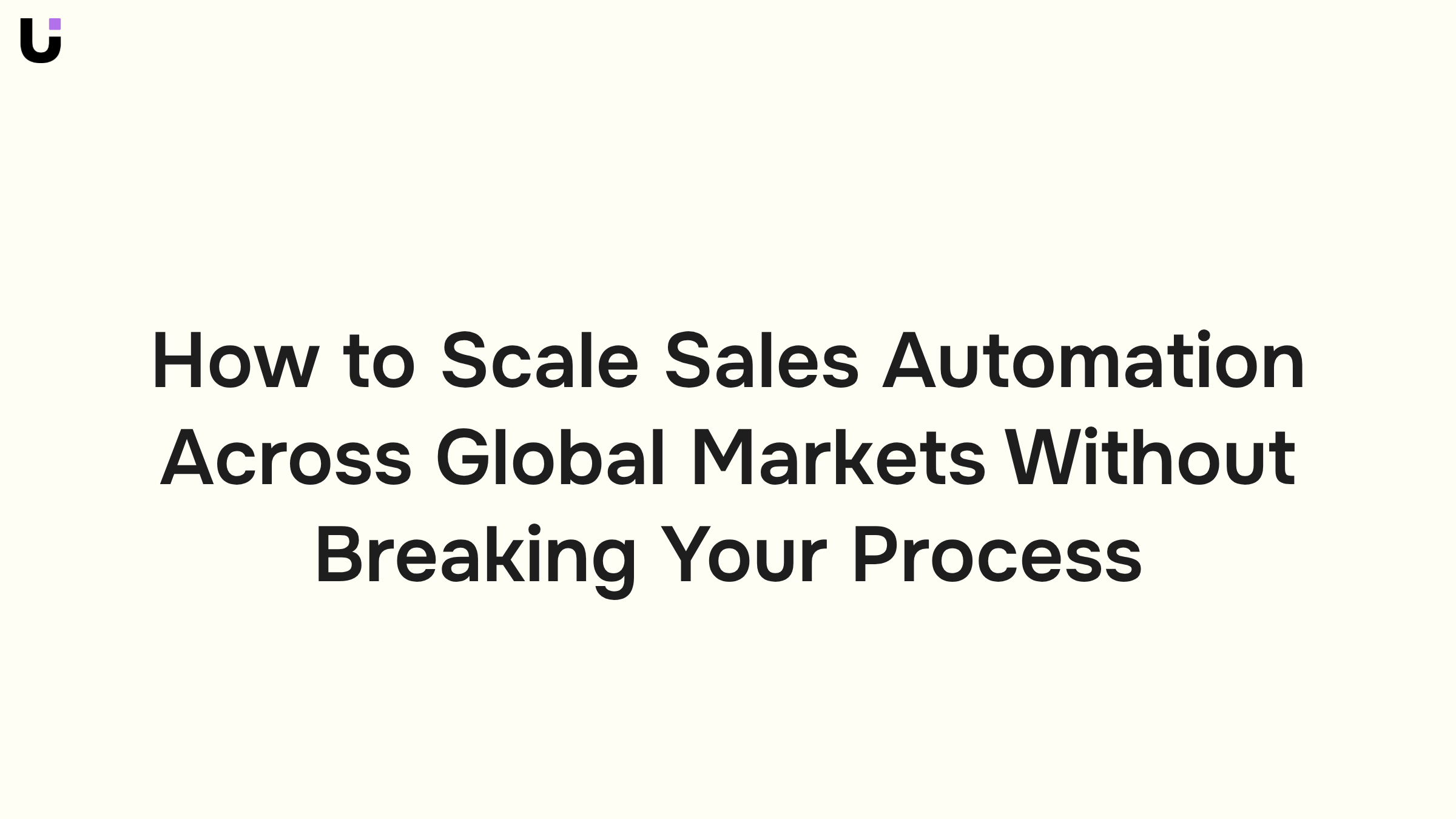 Global sales automation network visualization with interconnected nodes and data streams representing scalable business processes