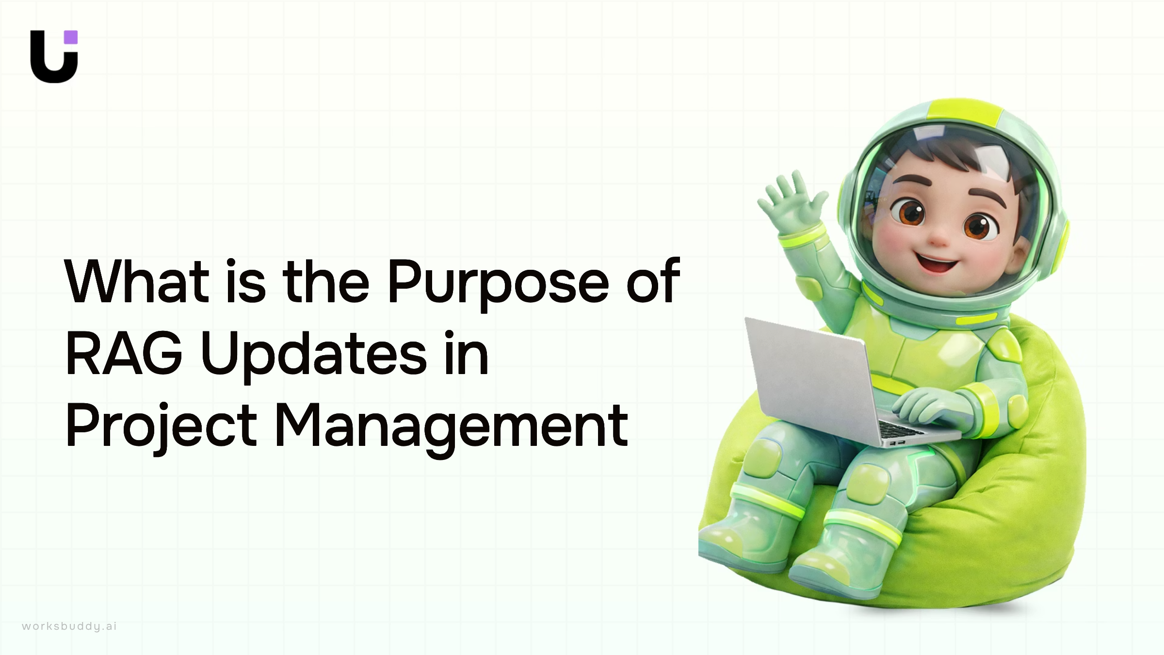 Modern project management dashboard displaying RAG status updates in professional corporate office setting
